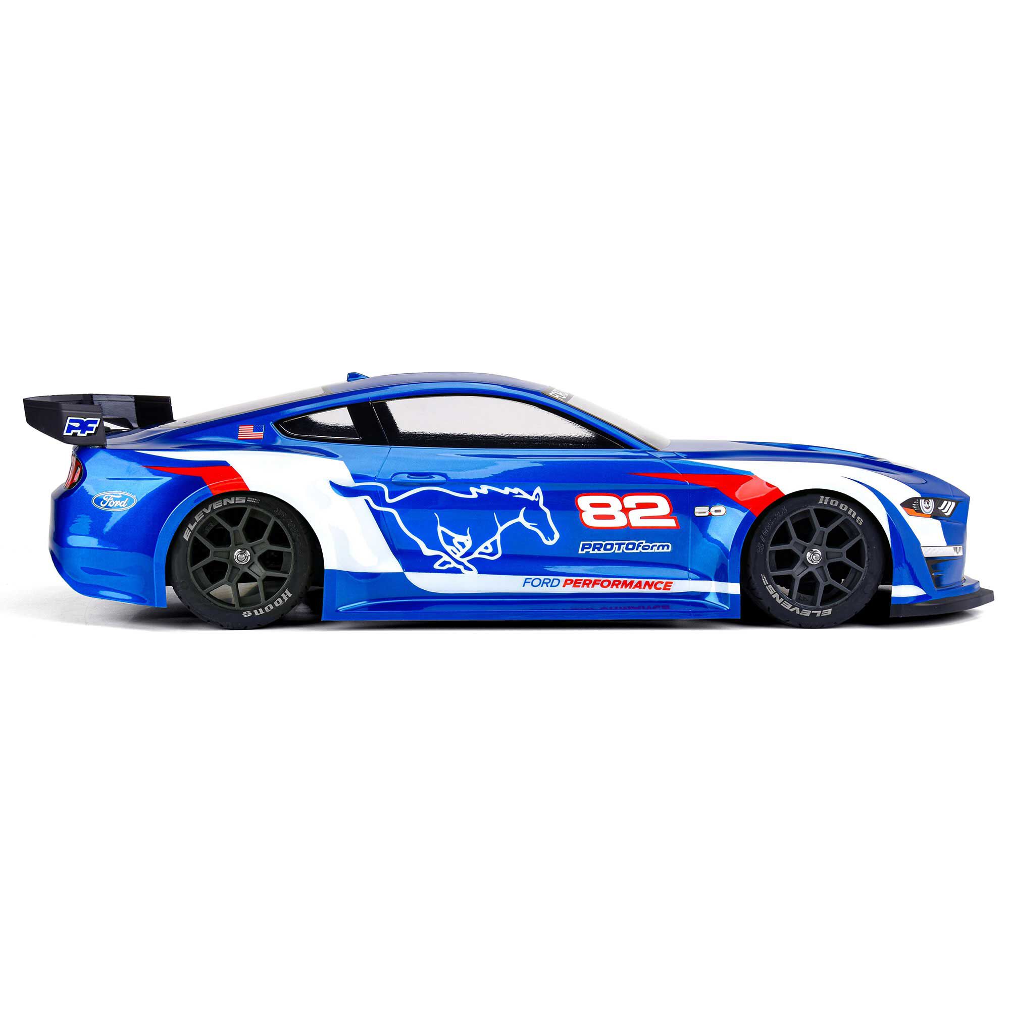 1/8 2021 Ford Mustang Clear Body: Vendetta-4