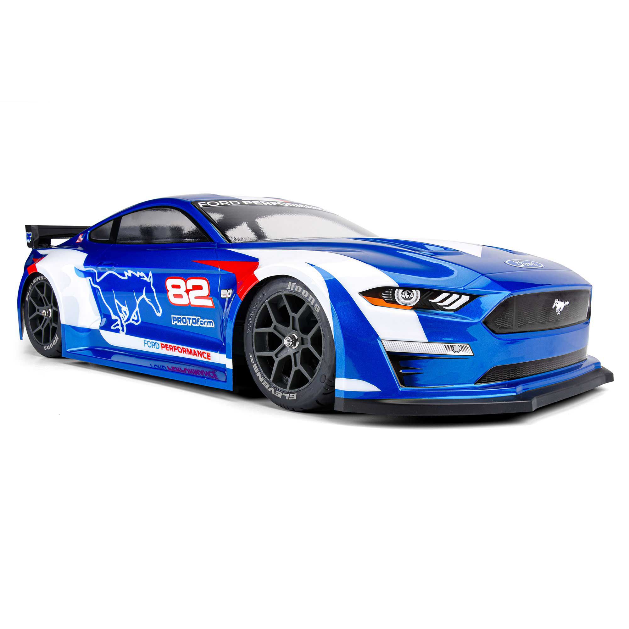 1/8 2021 Ford Mustang Clear Body: Vendetta-6