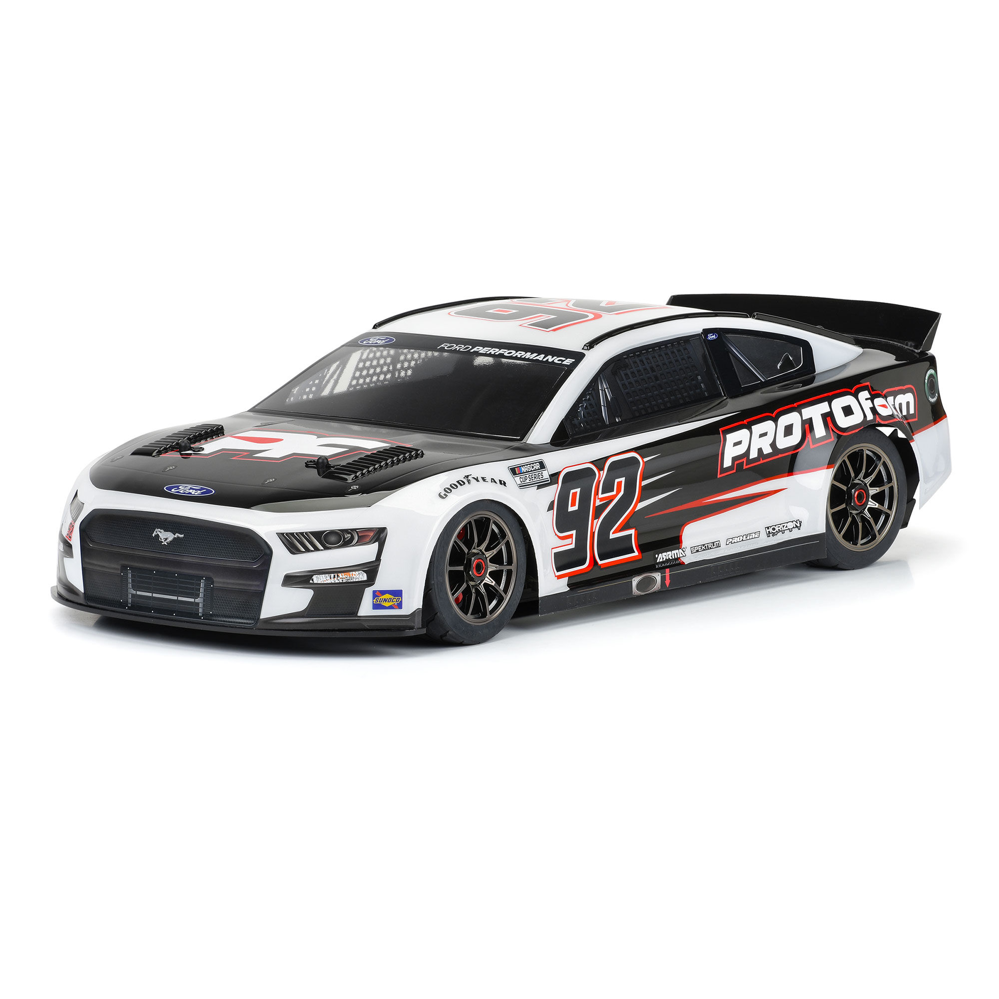 1/7 2022 NASCAR Cup Series Ford Mustang Clear Body: Infracti-3