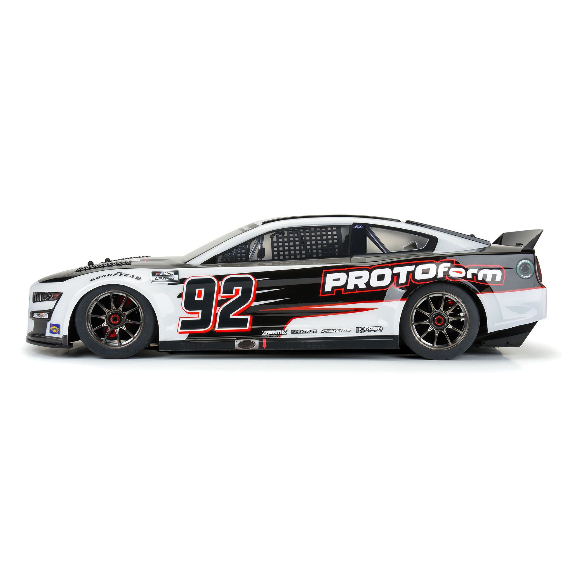 1/7 2022 NASCAR Cup Series Ford Mustang Clear Body: Infracti-4