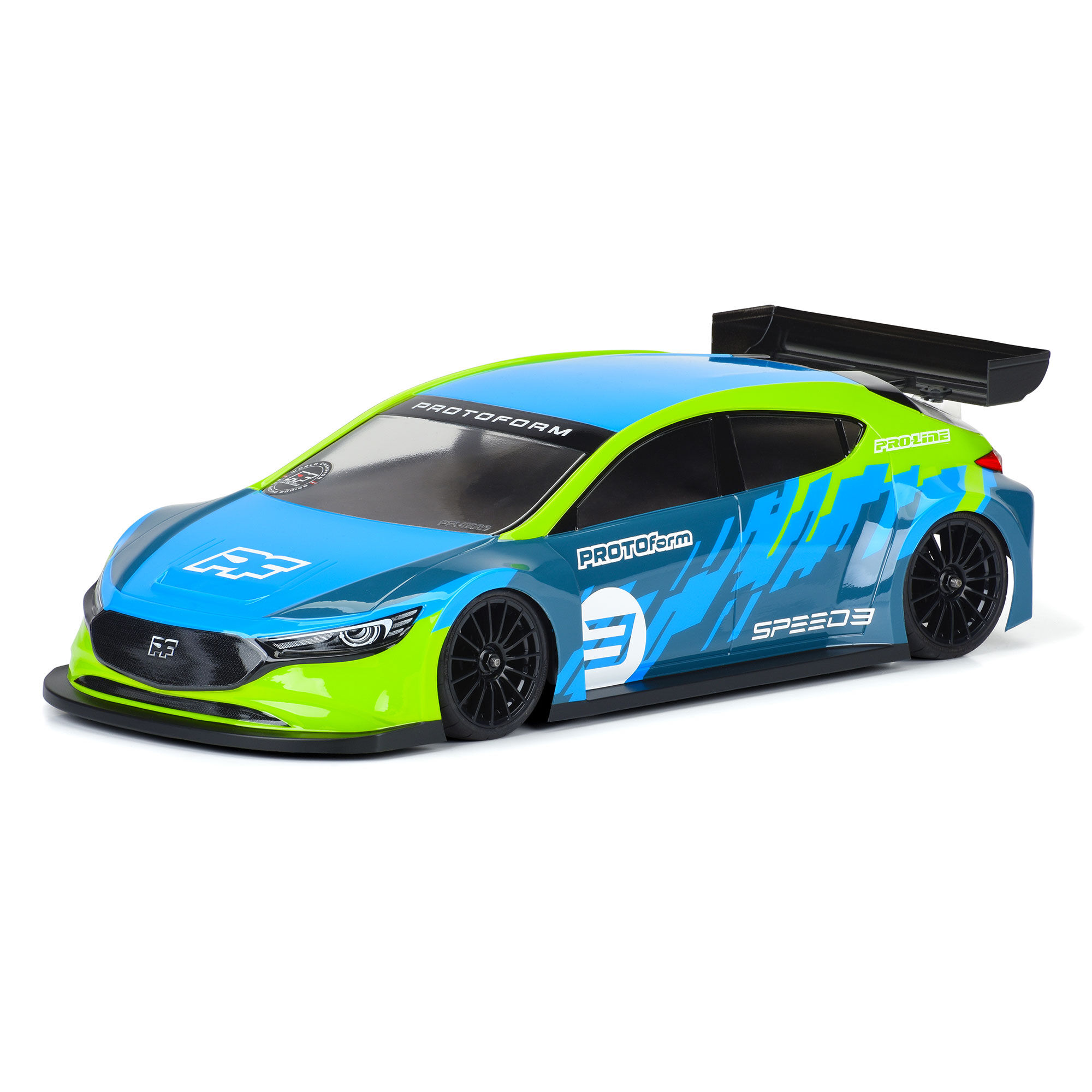 1/10 Speed3 Clear Body: 190mm FWD TC-3