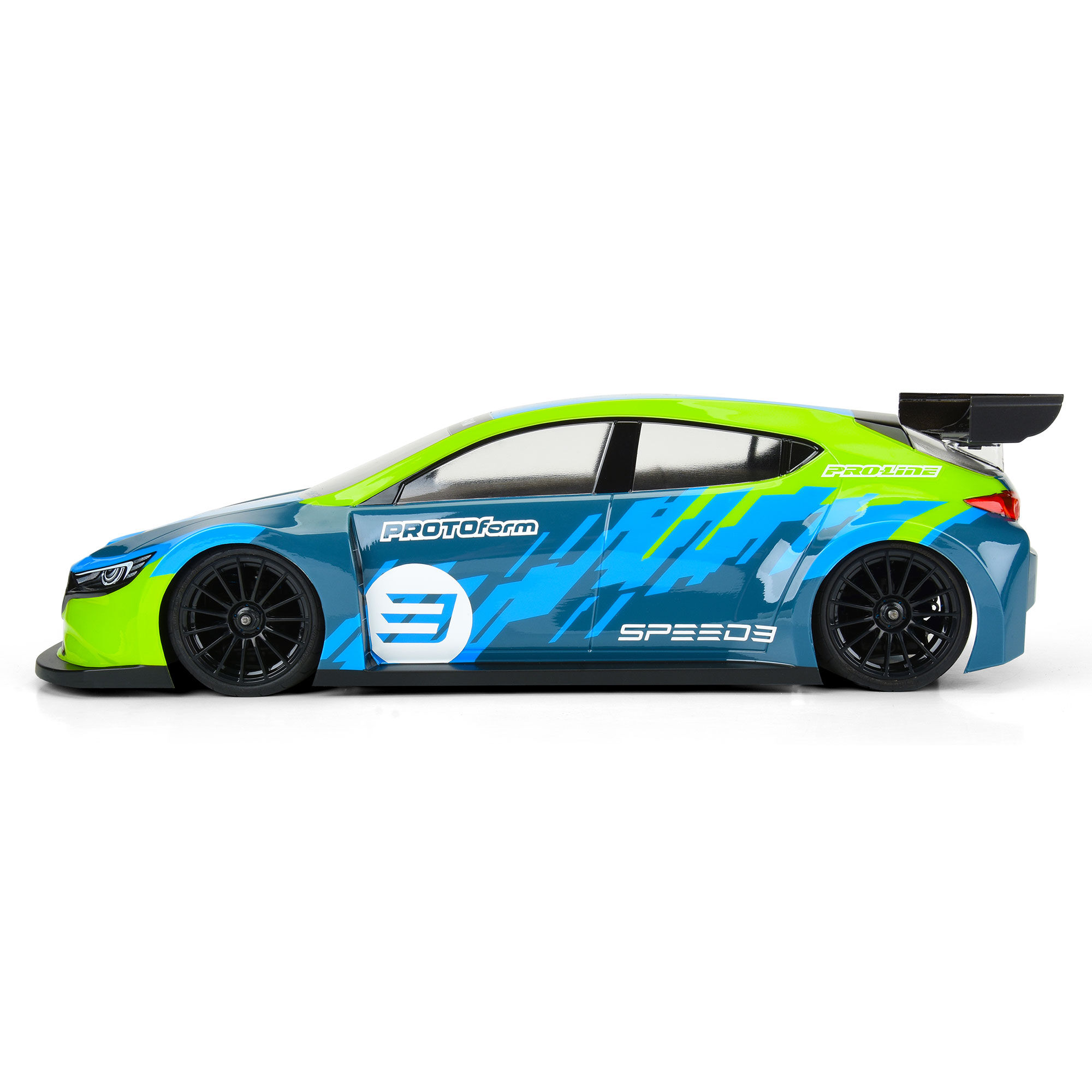1/10 Speed3 Clear Body: 190mm FWD TC-4