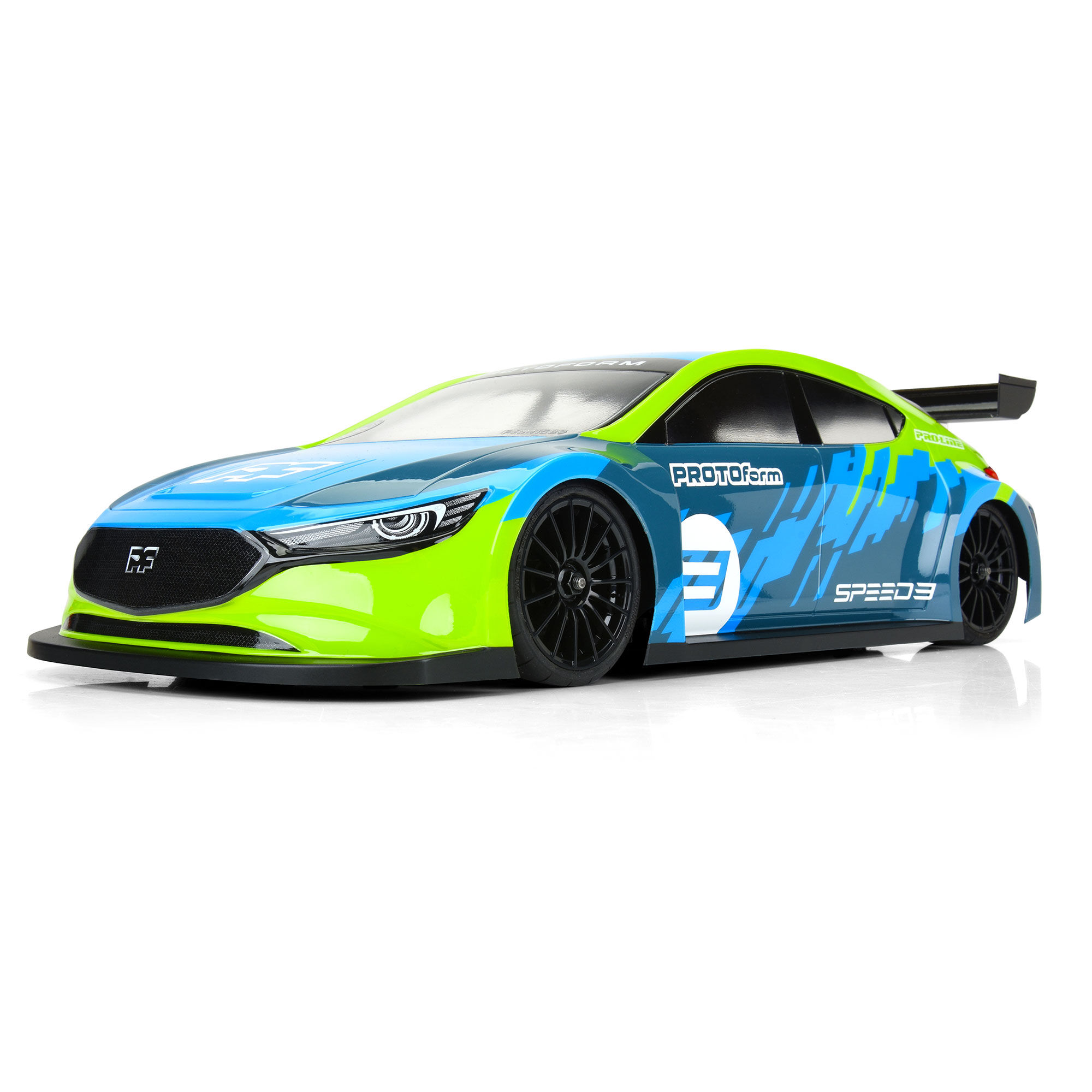 1/10 Speed3 Clear Body: 190mm FWD TC-7