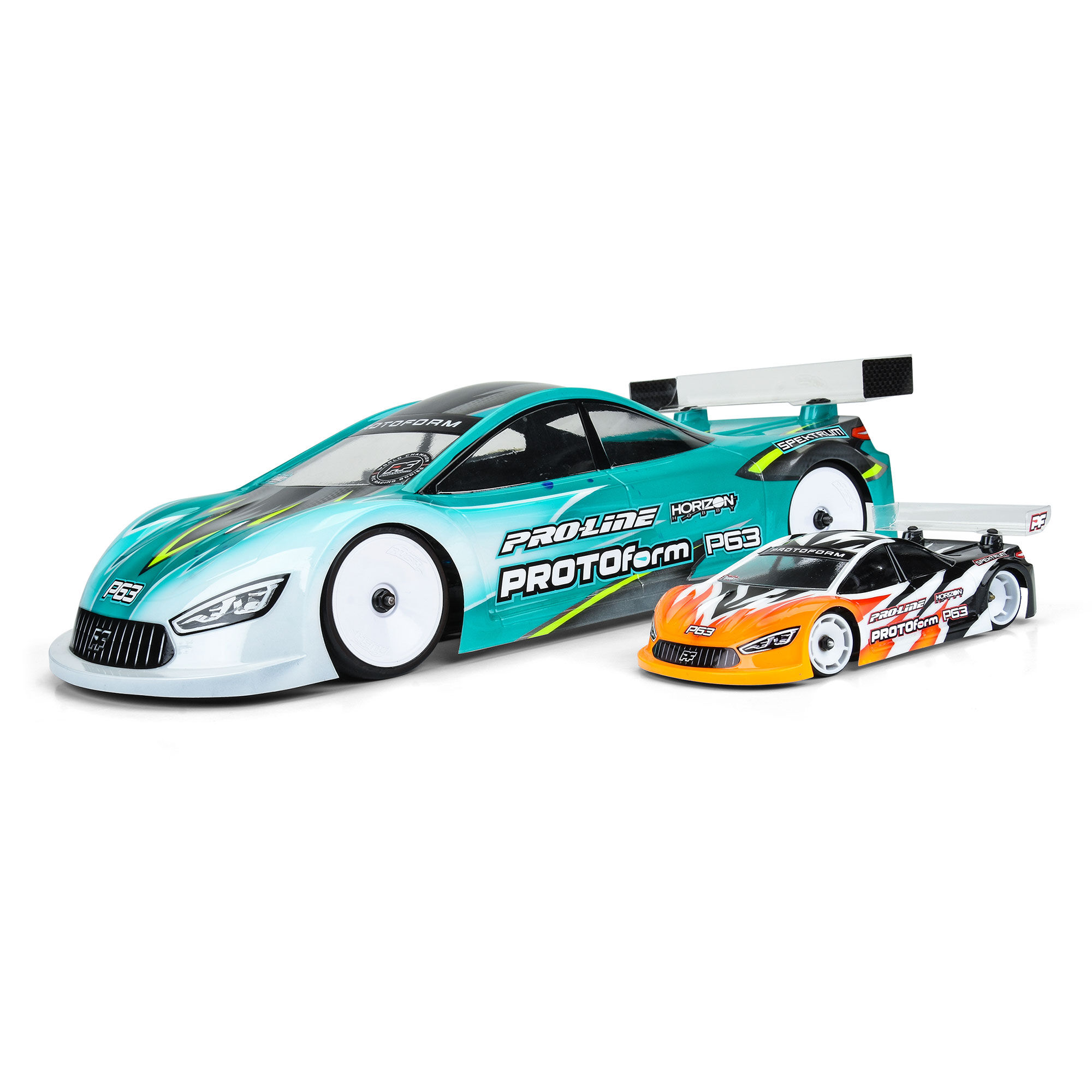 1/28 P63 Light Weight Clear Body: Mini-Z & 1/28 Chassis (98m-6