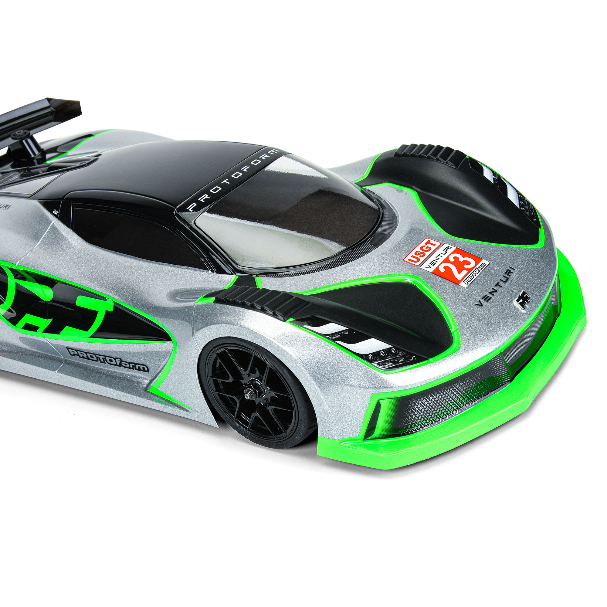 1/10 Venturi GT Clear Body: 190mm Touring Car-5