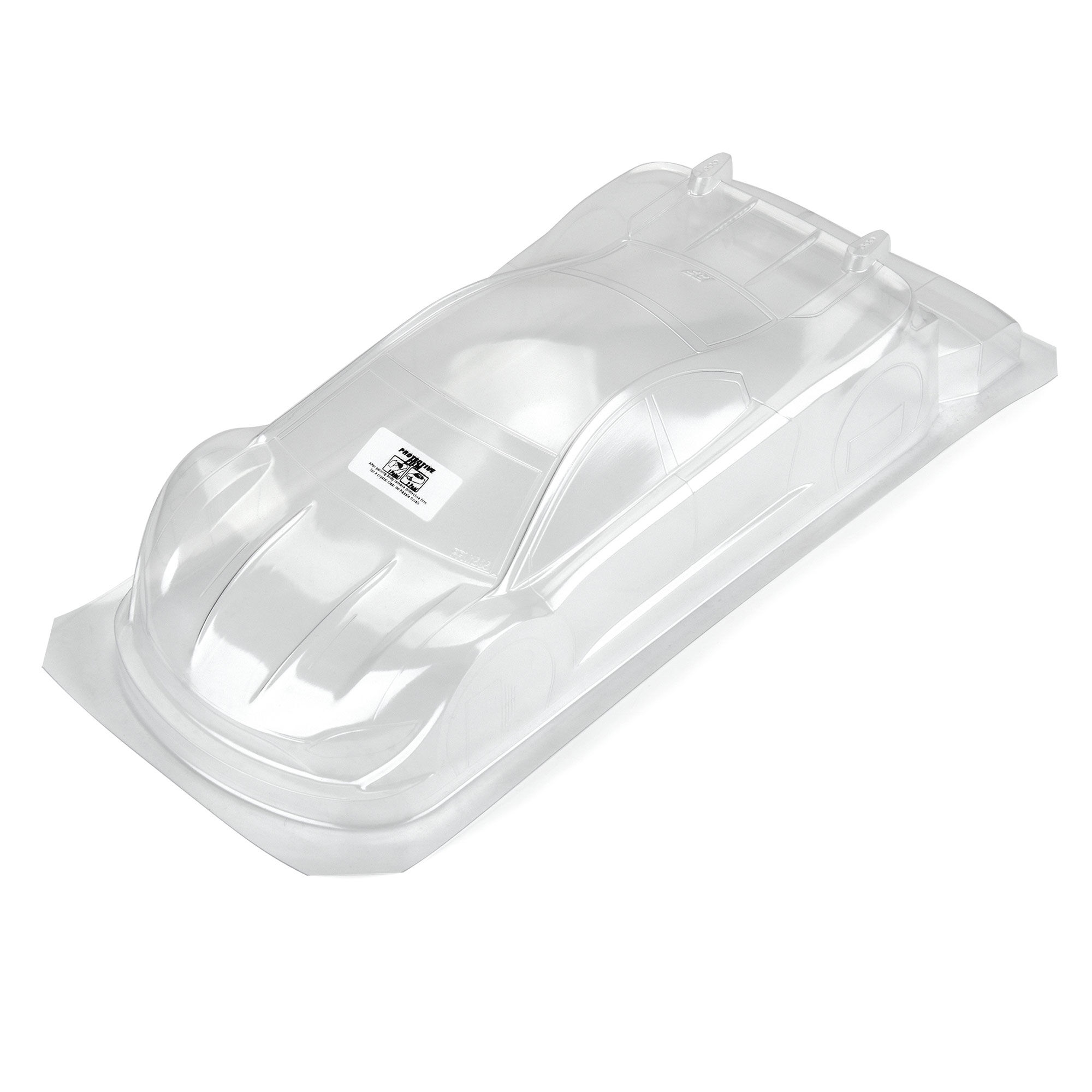 1/10 PTzero1 Light Weight (0.65mm) Clear Body for 190mm TC-2