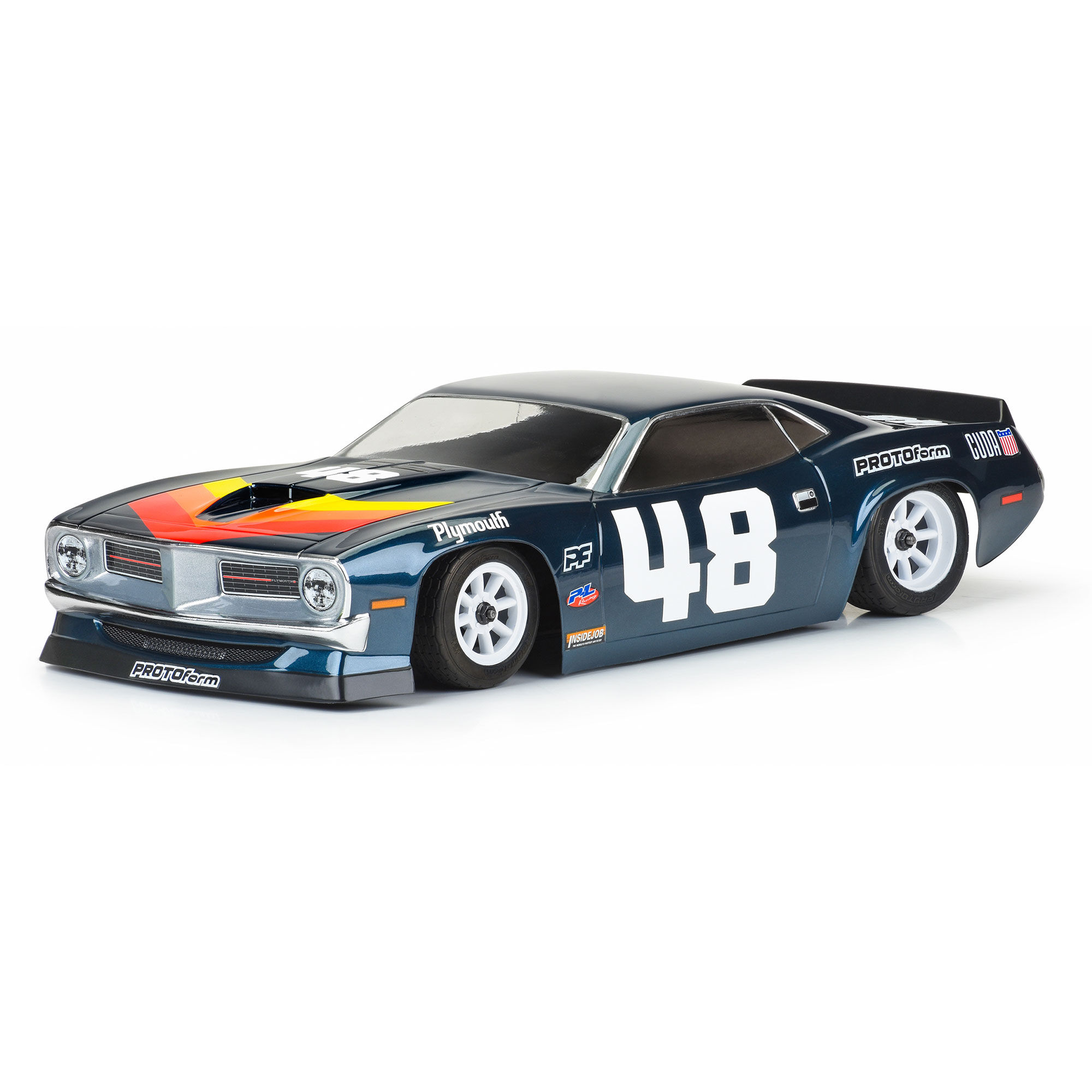 1970 Plymouth Barracuda Clear Body for VTA Class-3