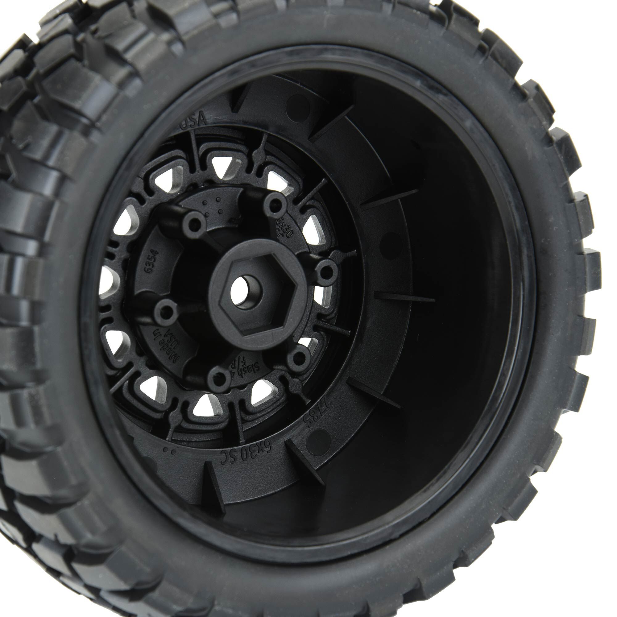 1/10 BFG KR2 M2 Front/Rear 2.2"/3.0" SC Mounted 12mm Blk Rai-4