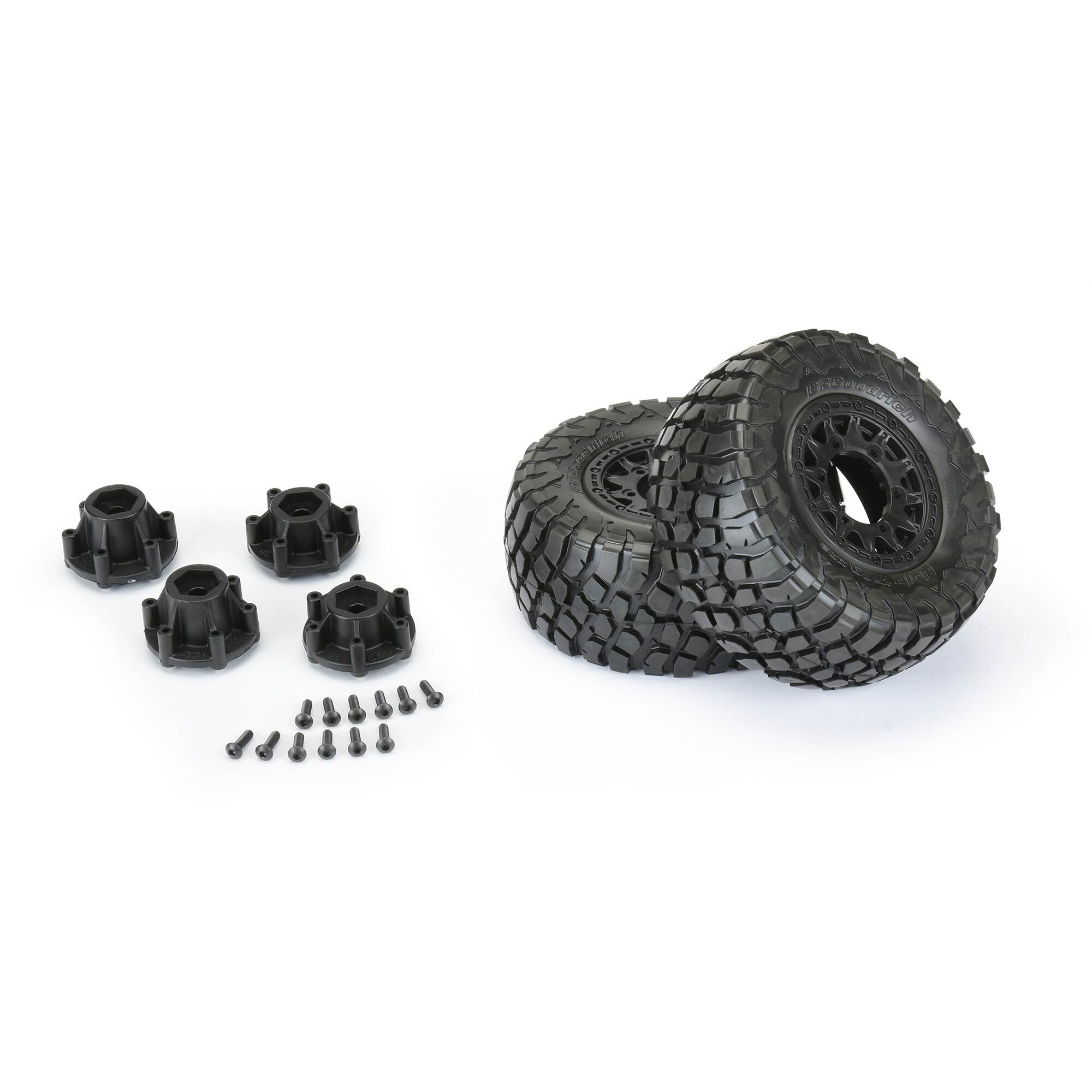 1/10 BFG KR2 M2 Front/Rear 2.2"/3.0" SC Mounted 12mm Blk Rai-5