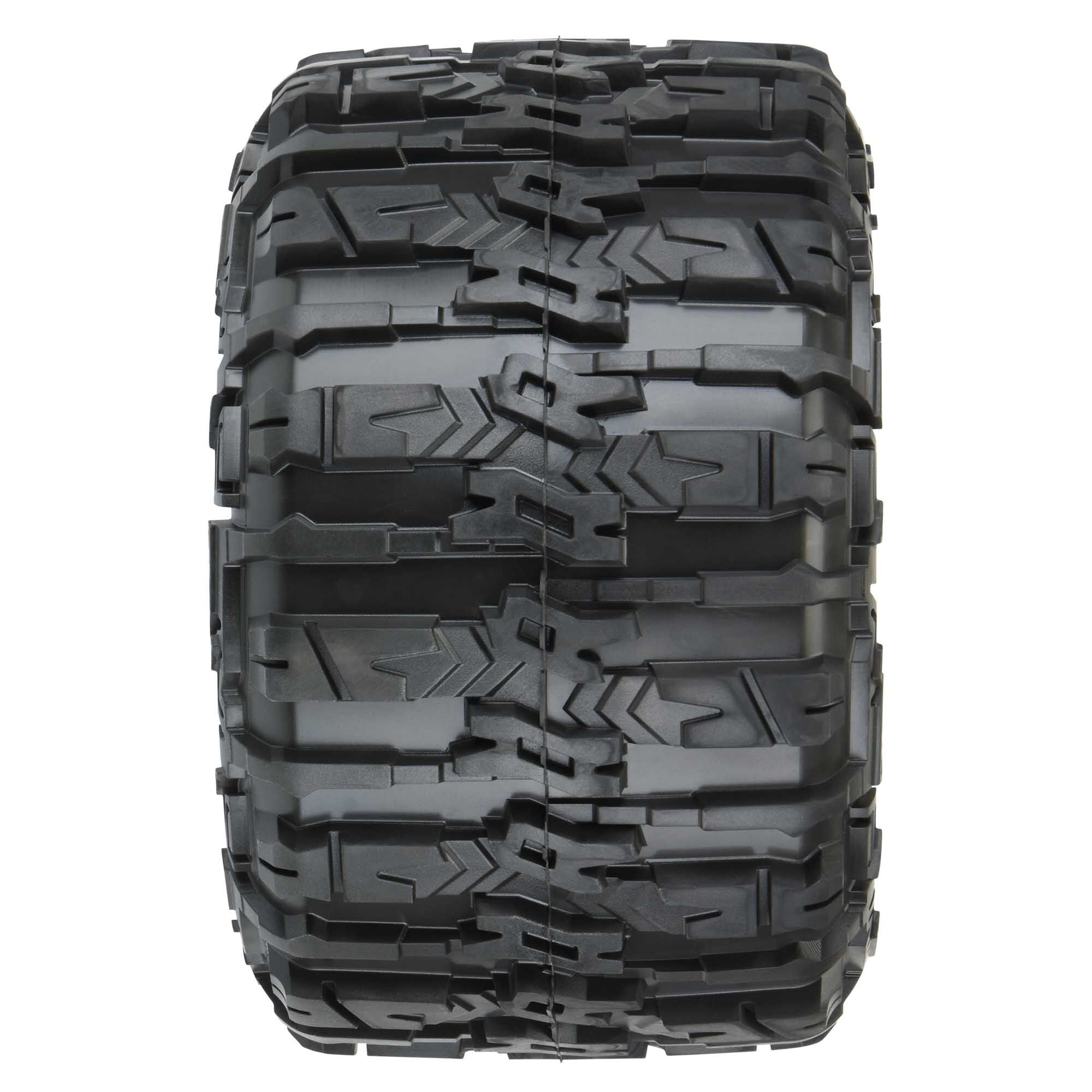 1/8 Trencher HP BELTED F/R 3.8" MT Tires Mounted 17mm Blk Ra-5