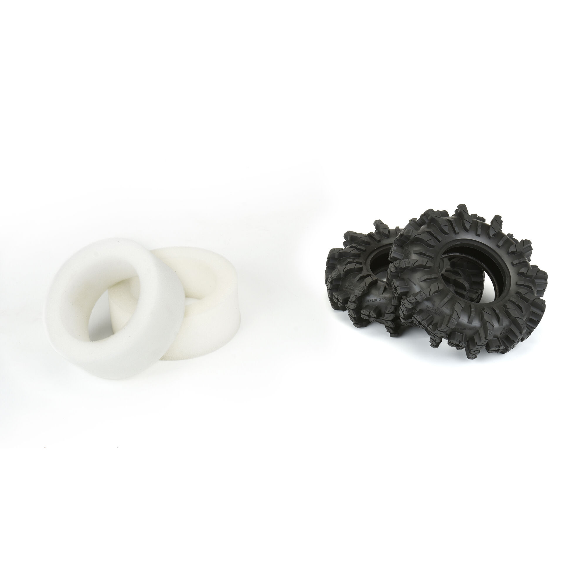 1/10 Interco Black Mamba Front/Rear 2.6" Mud Truck Tires (2)-4