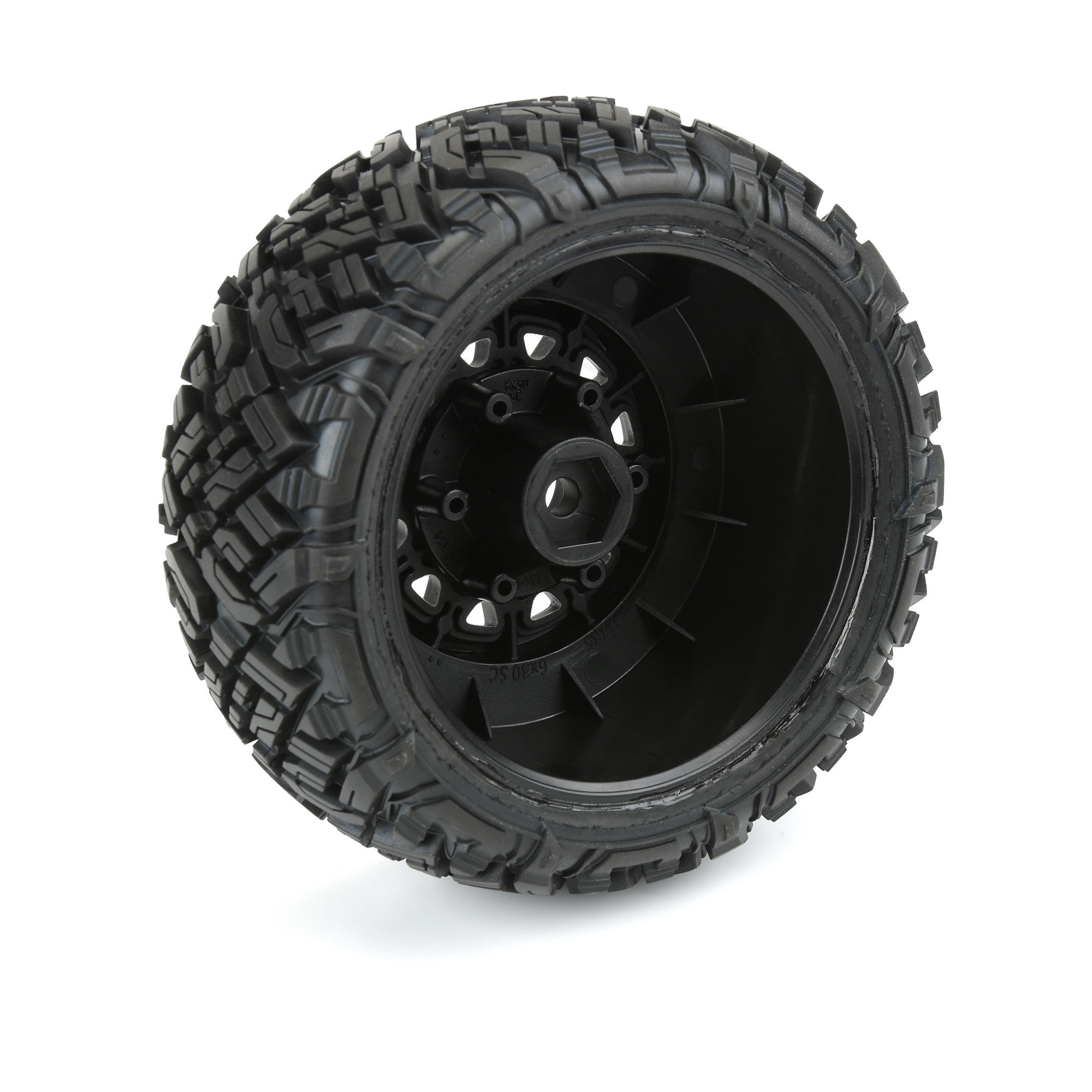 1/10 Icon M2 Front/Rear 2.2"/3.0" SC Mounted 12mm Blk Raid (-4