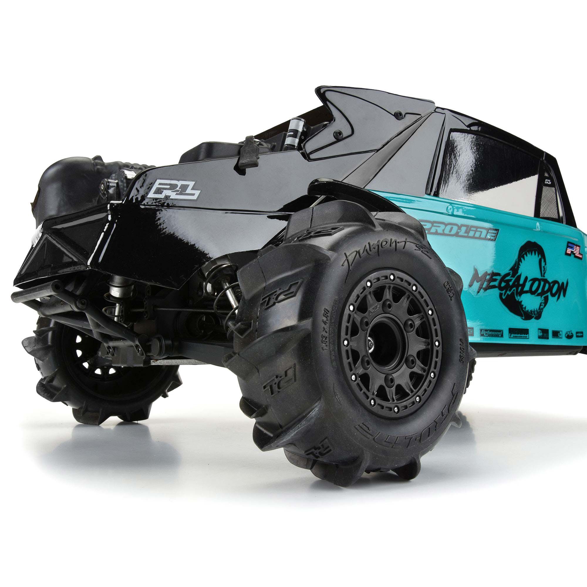 1/10 Dumont Front/Rear 2.2"/3.0" SC Mounted 12mm Black Raid-6