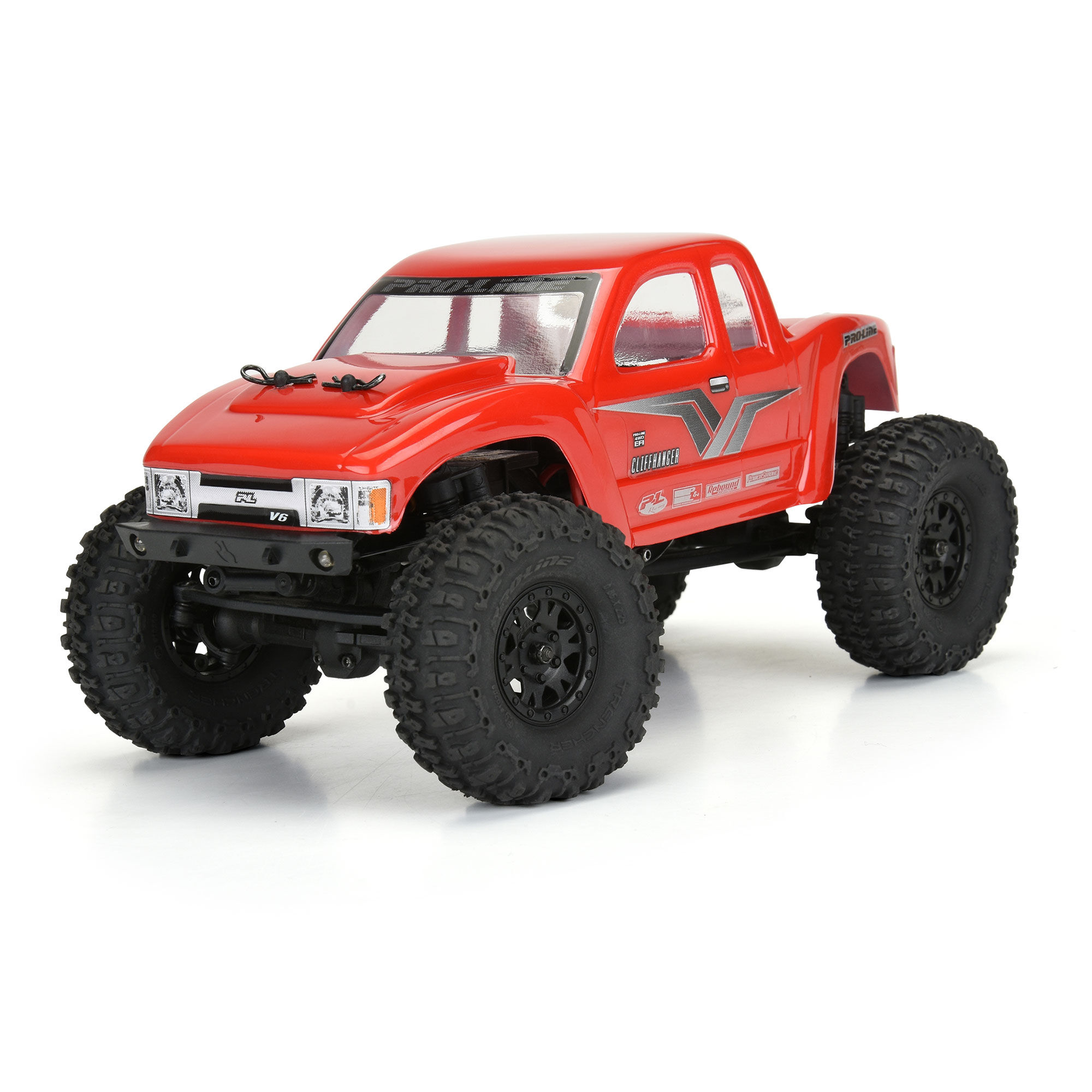 1/24 Trencher Fr/Rr 1.0" Tires Mounted 7mm Black Impulse (4)-5