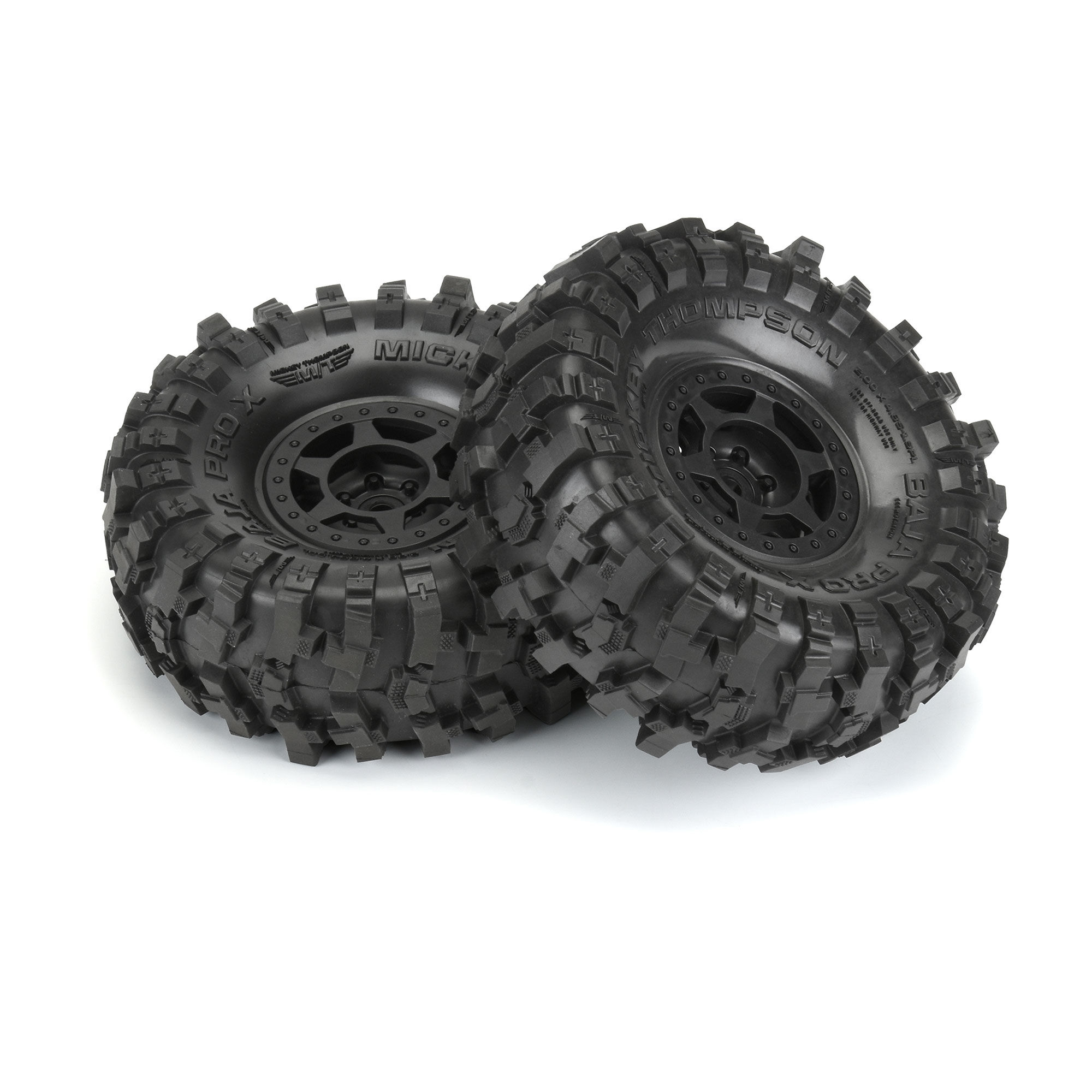 1/10 Mickey Thompson Baja Pro X G8 F/R 1.9" MTD 12mm Blk Hol-3