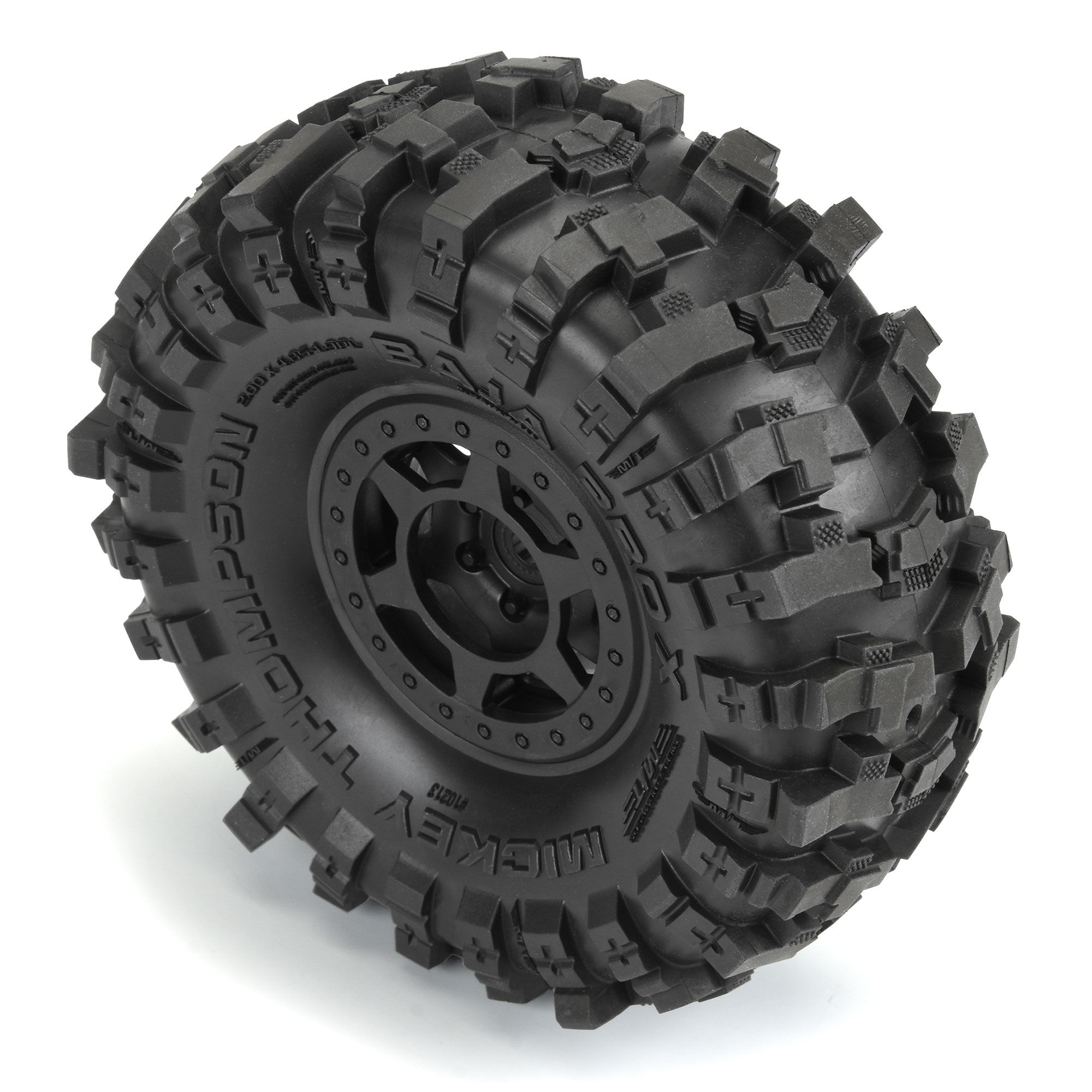 1/10 Mickey Thompson Baja Pro X G8 F/R 1.9" MTD 12mm Blk Hol-4