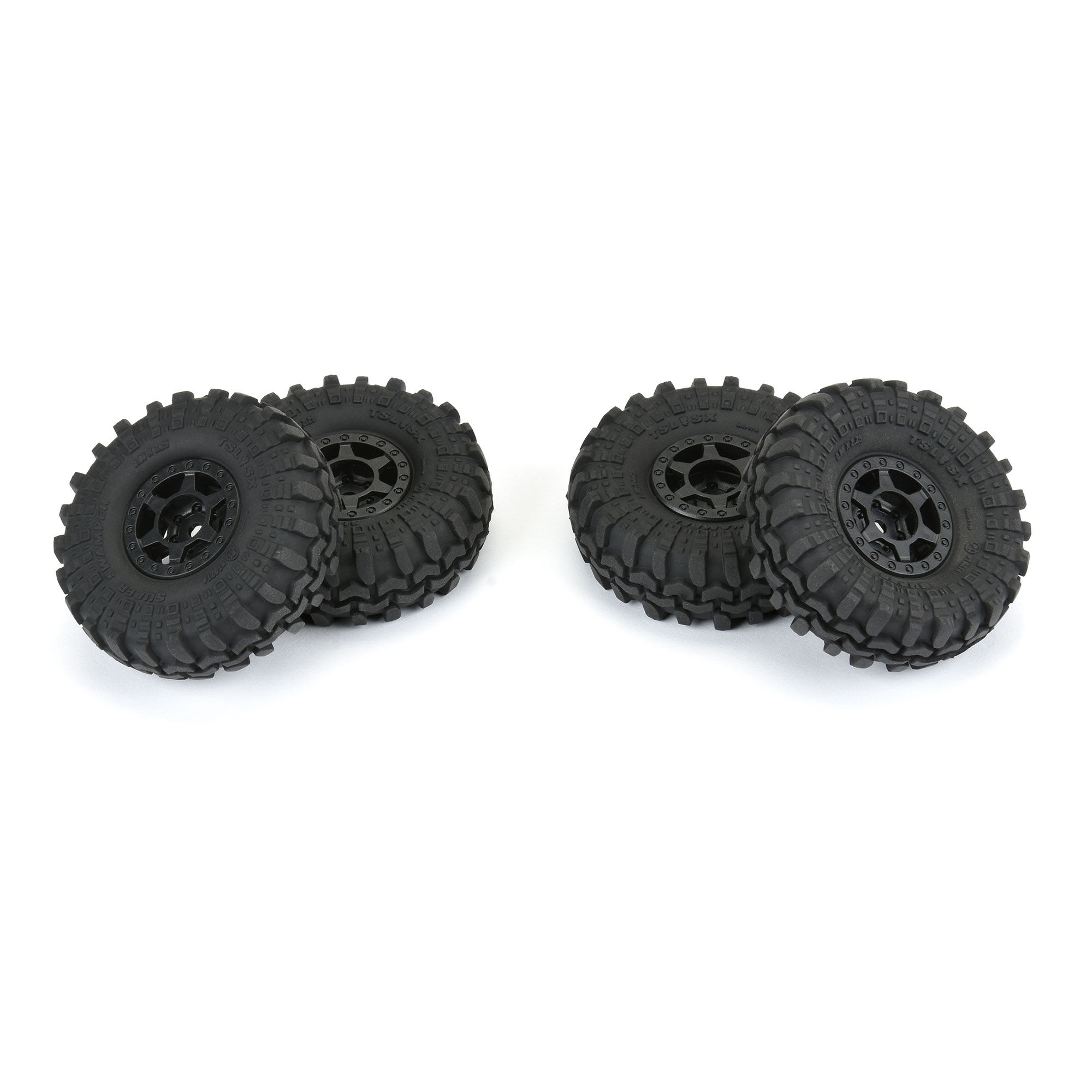 1/24 Interco Super Swamper F/R 1.0" Tires MTD 7mm Black Holc-4