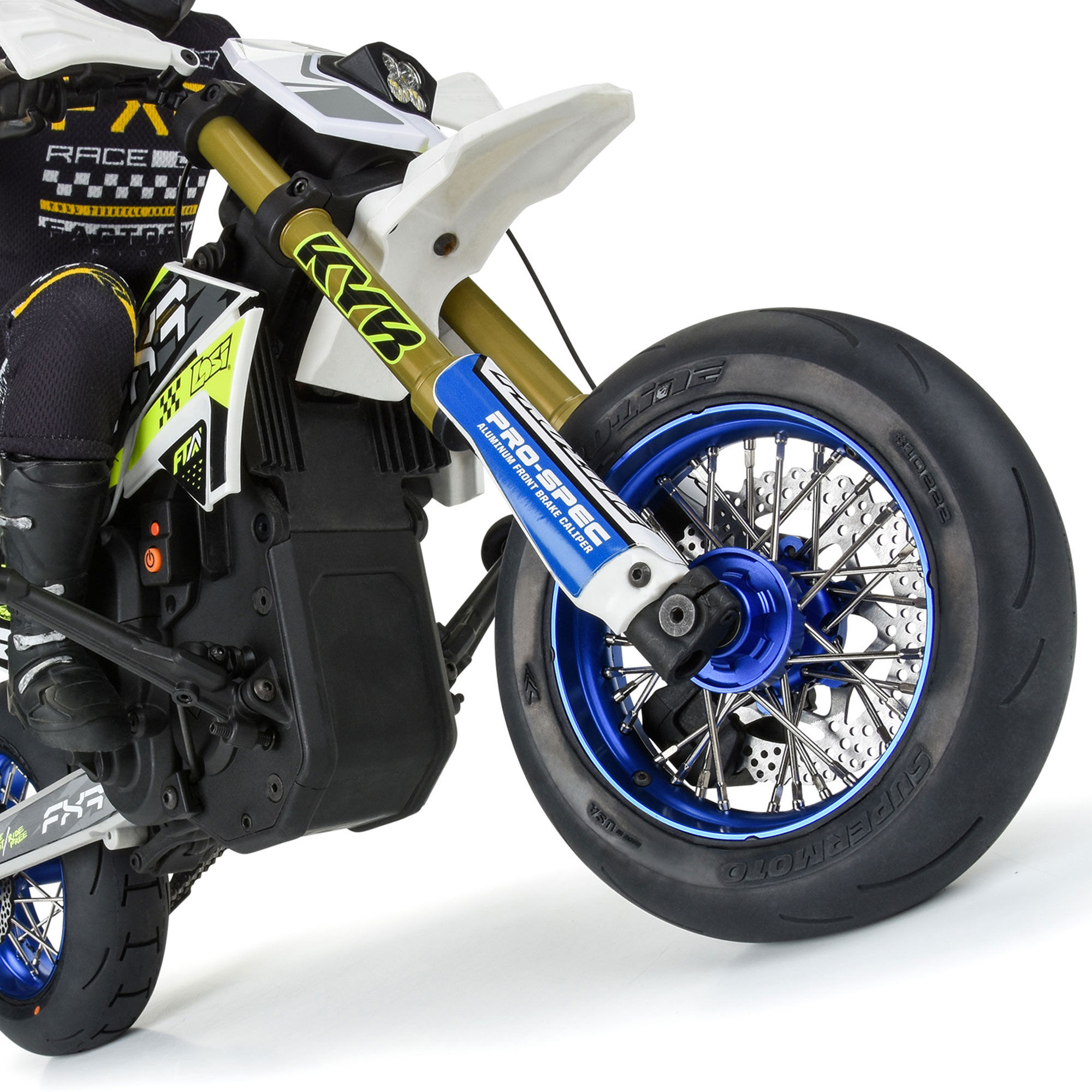 1/4 Supermoto S3 Front Tire MTD Sleeve: Pro-Spec SM Front Wh-3