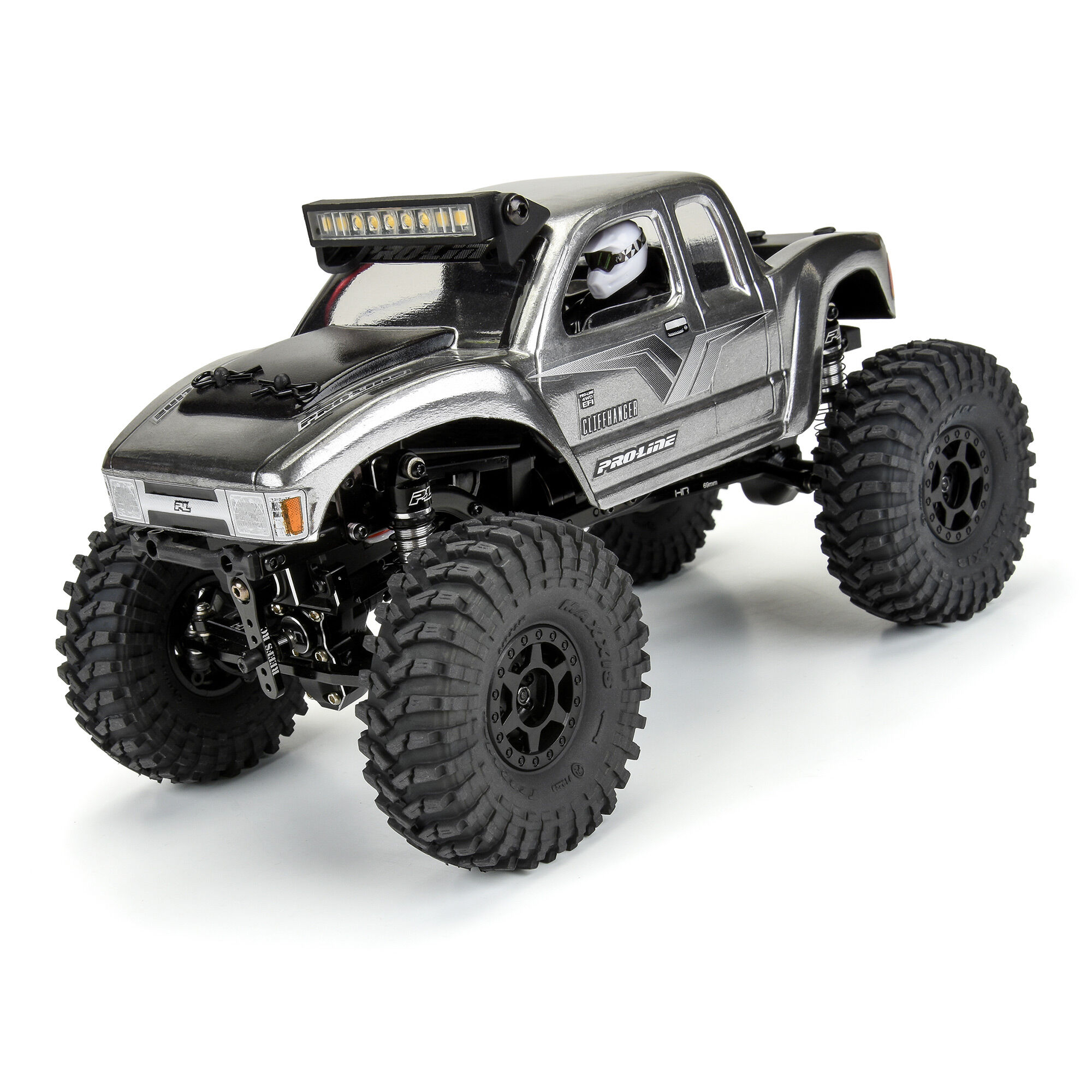 1/24 Maxxis Trepador F/R 1.0" Tires MTD 7mm Black Holcomb (4-5