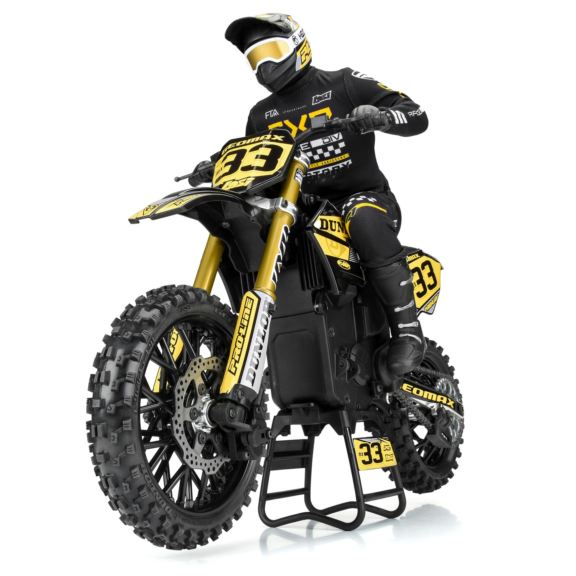 1/4 Dunlop Geomax MX33 CR4 Front Tire MTD Black: Promoto-MX-4