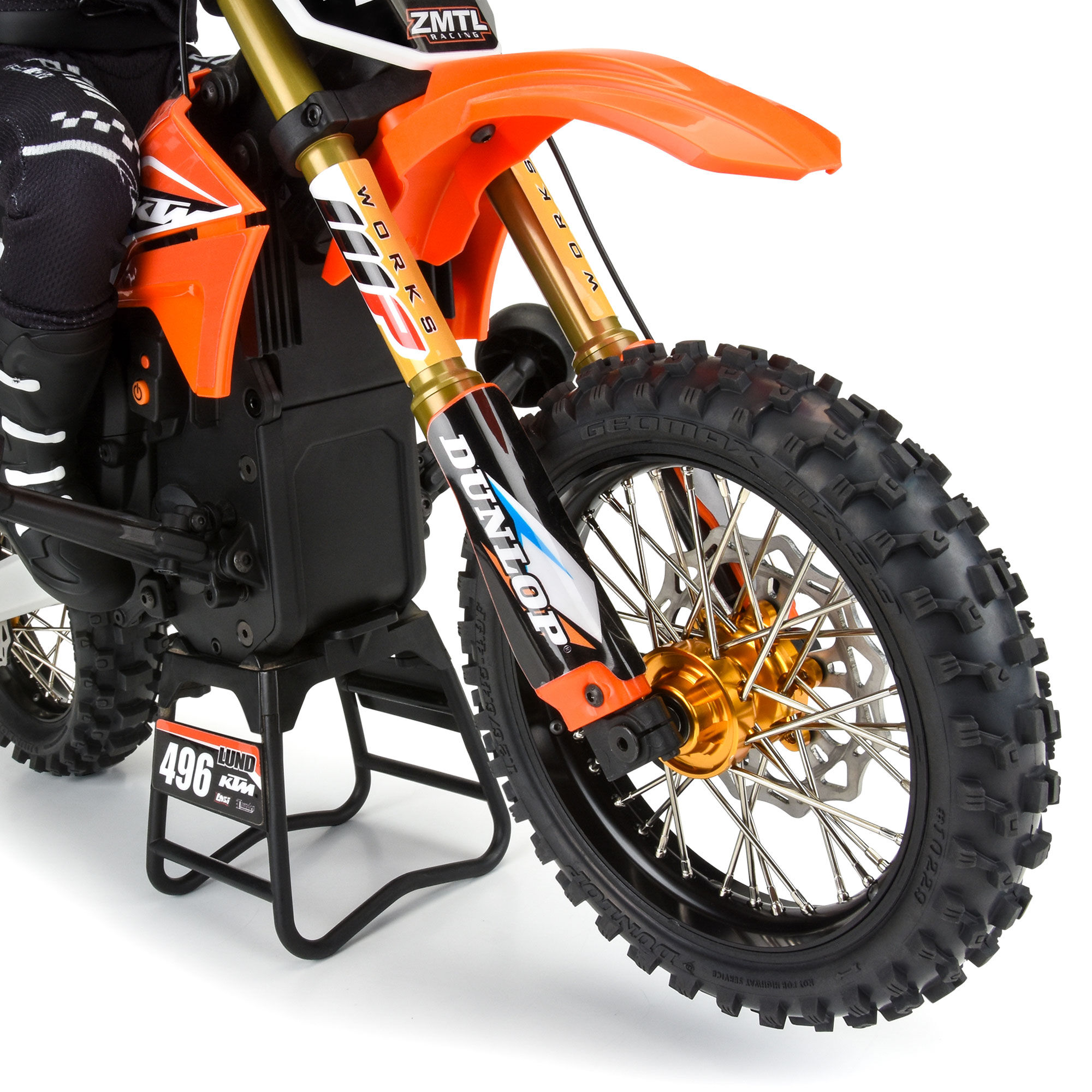 1/4 Dunlop Geomax MX33 V2 CR4 Front Tire MTD Sleeve: Pro-Spe-3