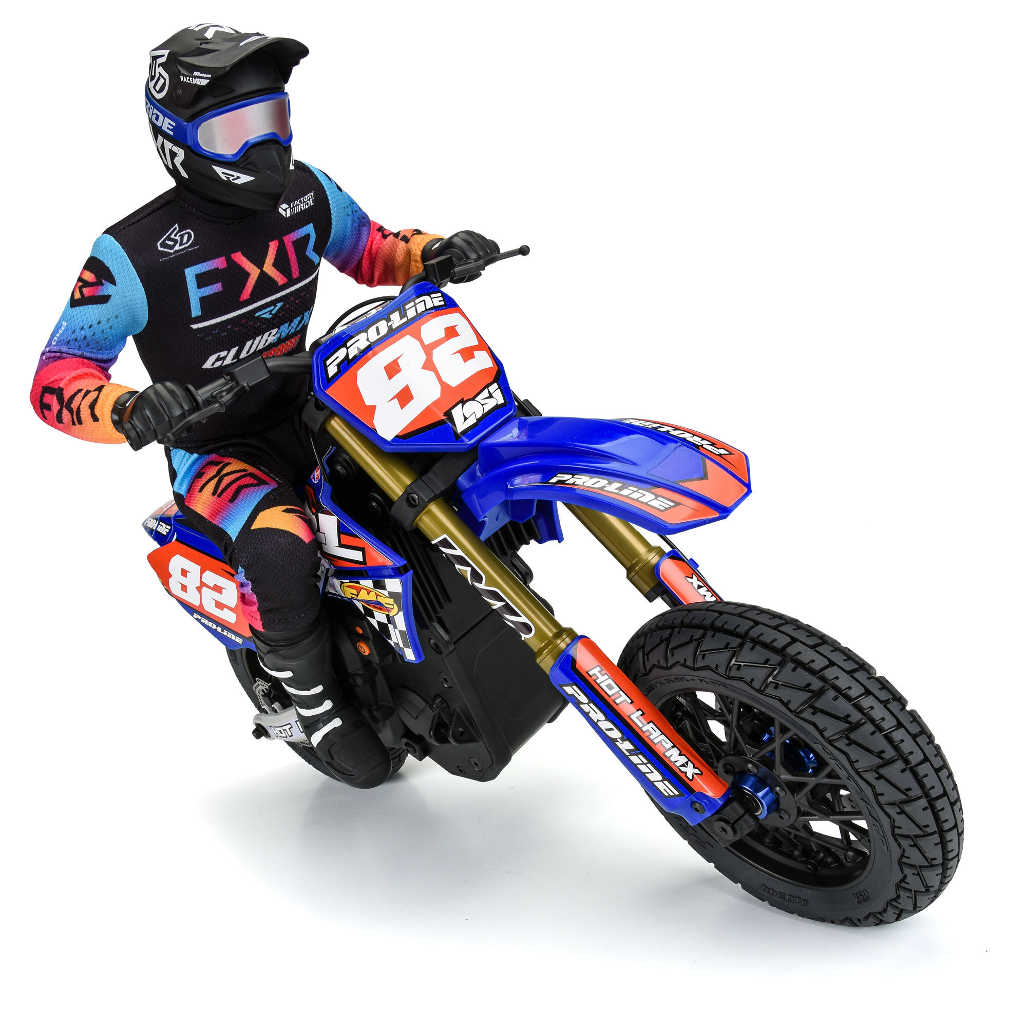 1/4 Hot Lap MX S3 Front Tire MTD Black Supermoto Wheel: Prom-4
