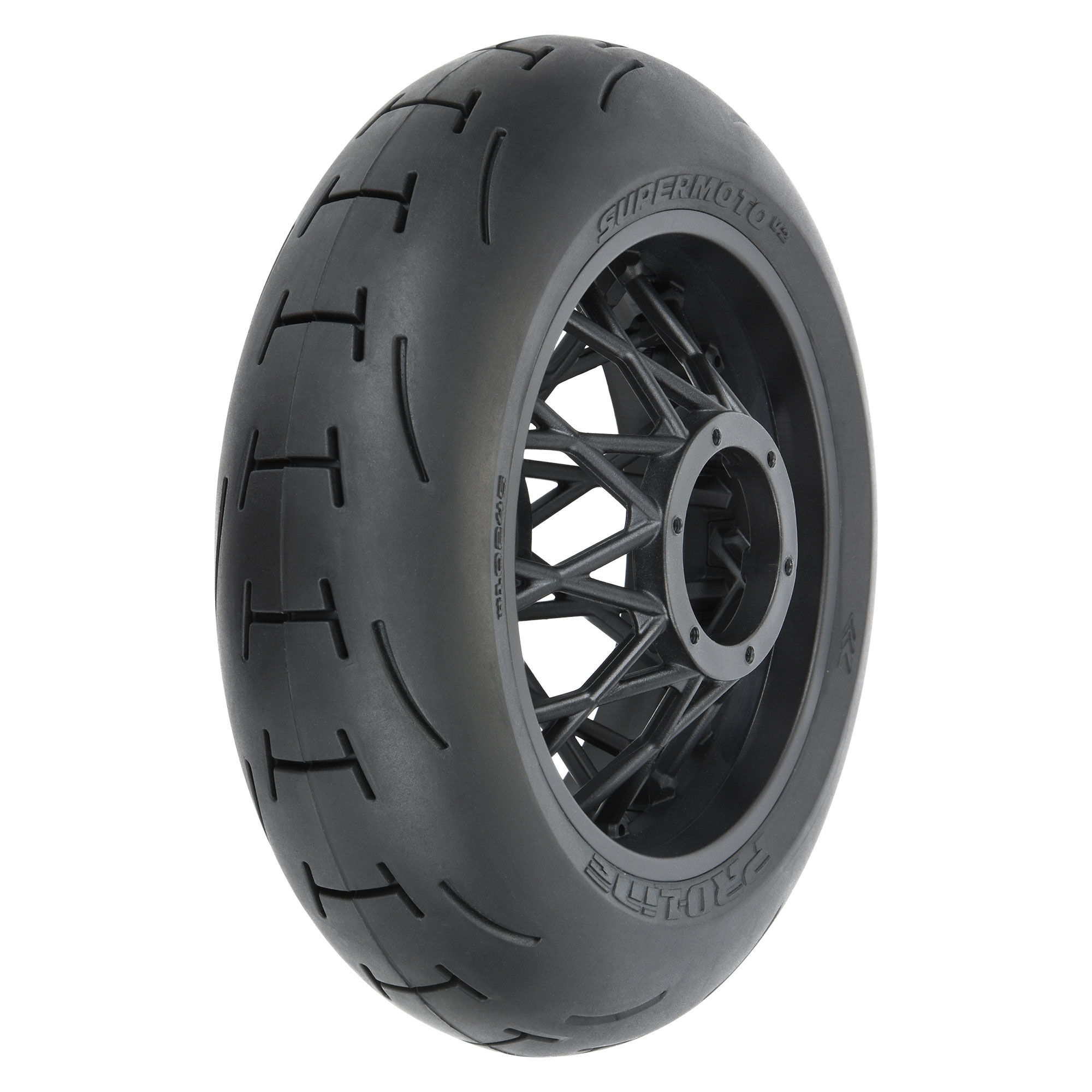 1/4 Supermoto 2.0 S3 Rear Tire MTD Black Supermoto Wheel: MX