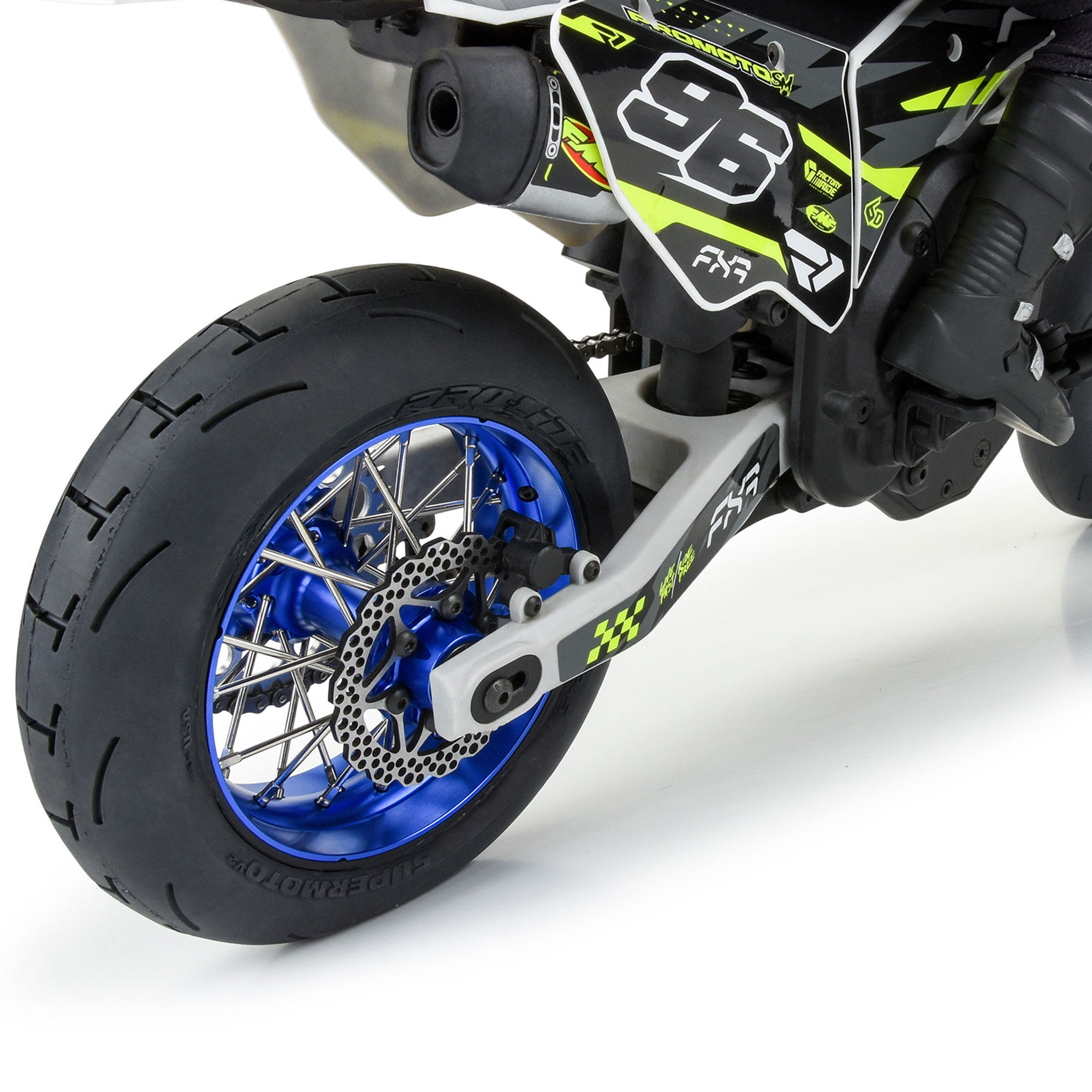 1/4 Supermoto 2.0 S3 Rear Tire MTD Sleeve: Pro-Spec SM Rear-3