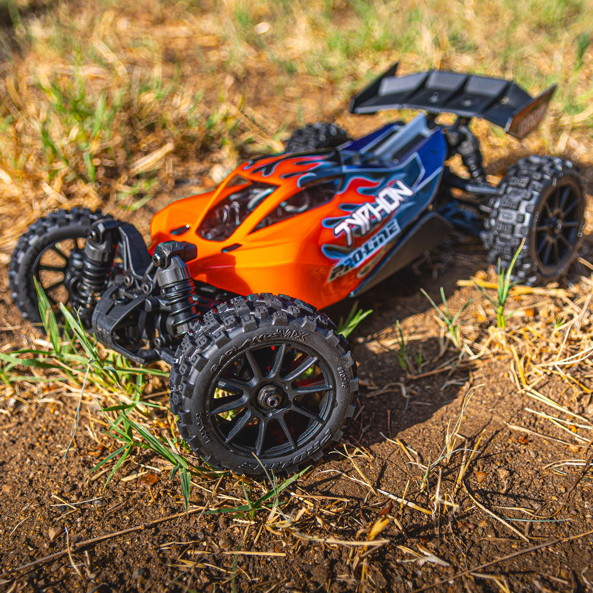 Badlands MX 1.9" Buggy Tires MTD Mach-10 Black Wheels: Typho-5