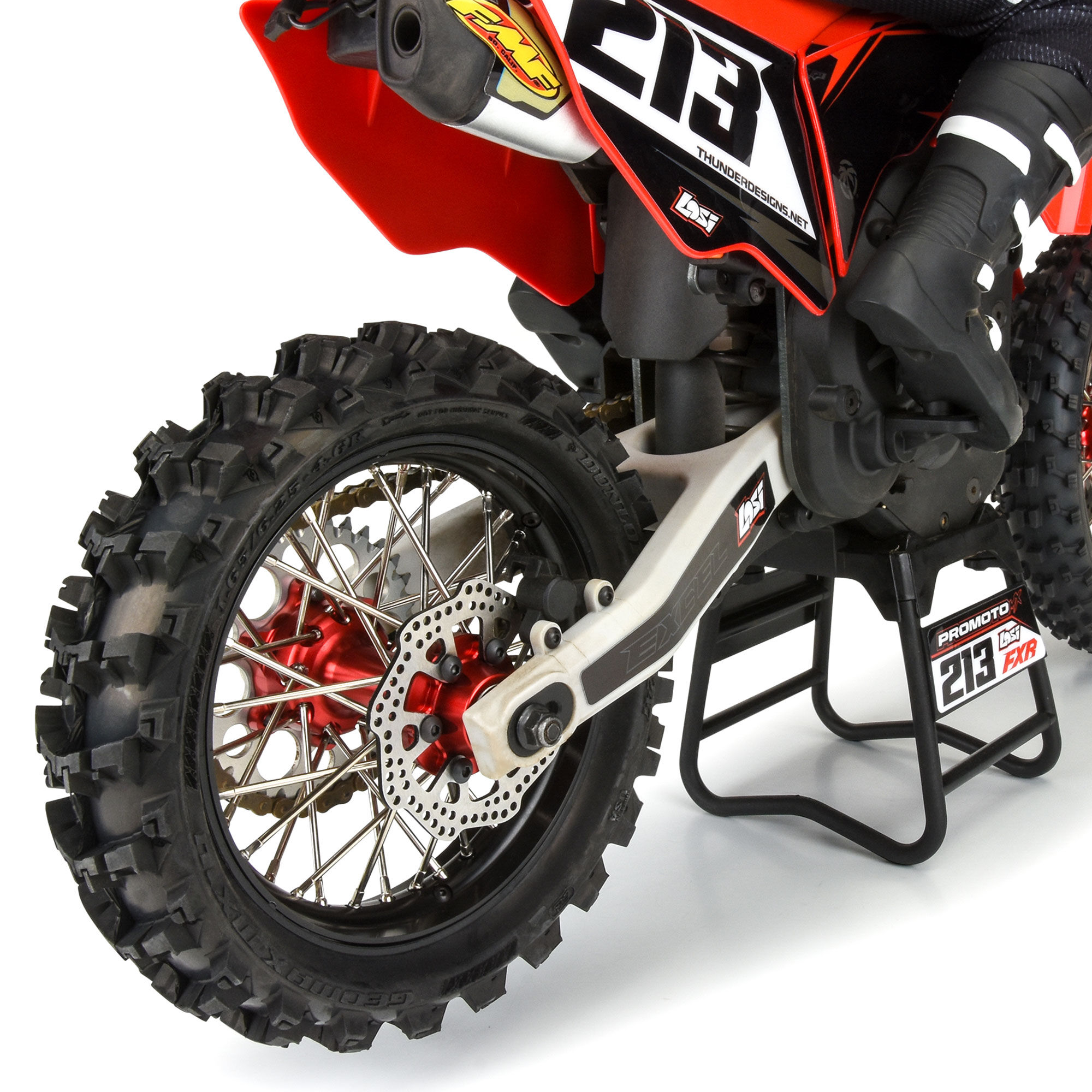 1/4 Dunlop Geomax MX14 V2 CR4 Rear Tire MTD Sleeve: Pro-Spec-3