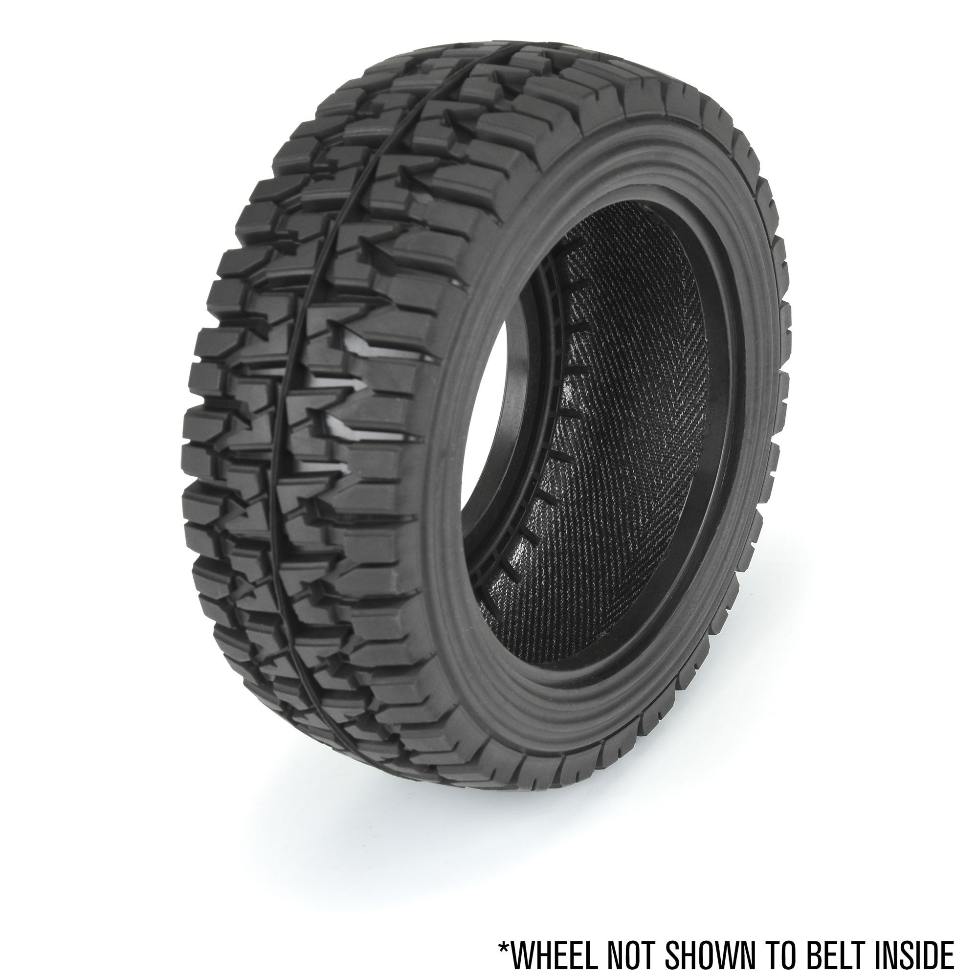1/10 Mirage TT F/R 2.2"/3.0" 12mm & 14mm Black Raid Wheels (-4