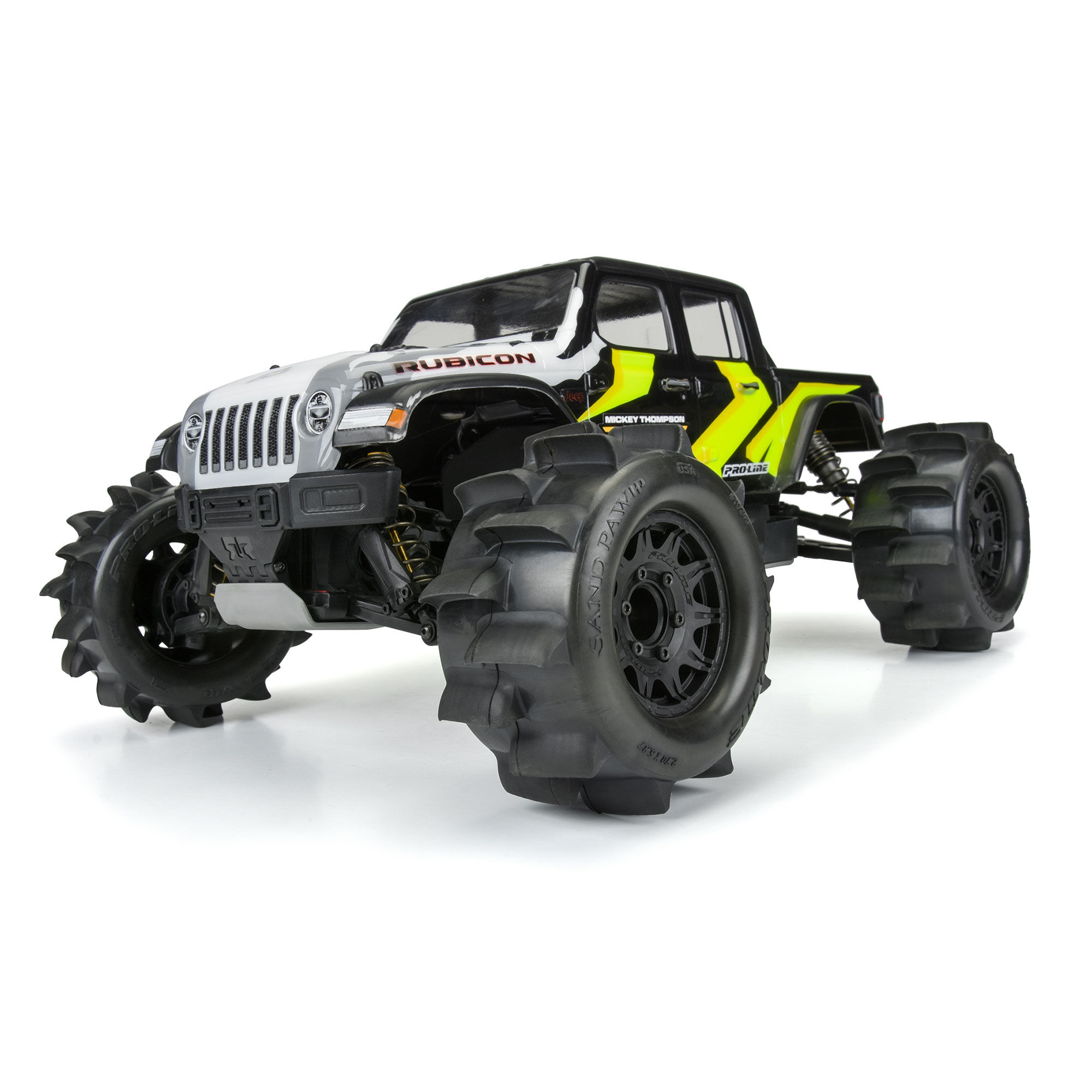 1/10 Sand Paw HP BELTED F/R 2.8" MT Tires MTD 12/14mm Black-8