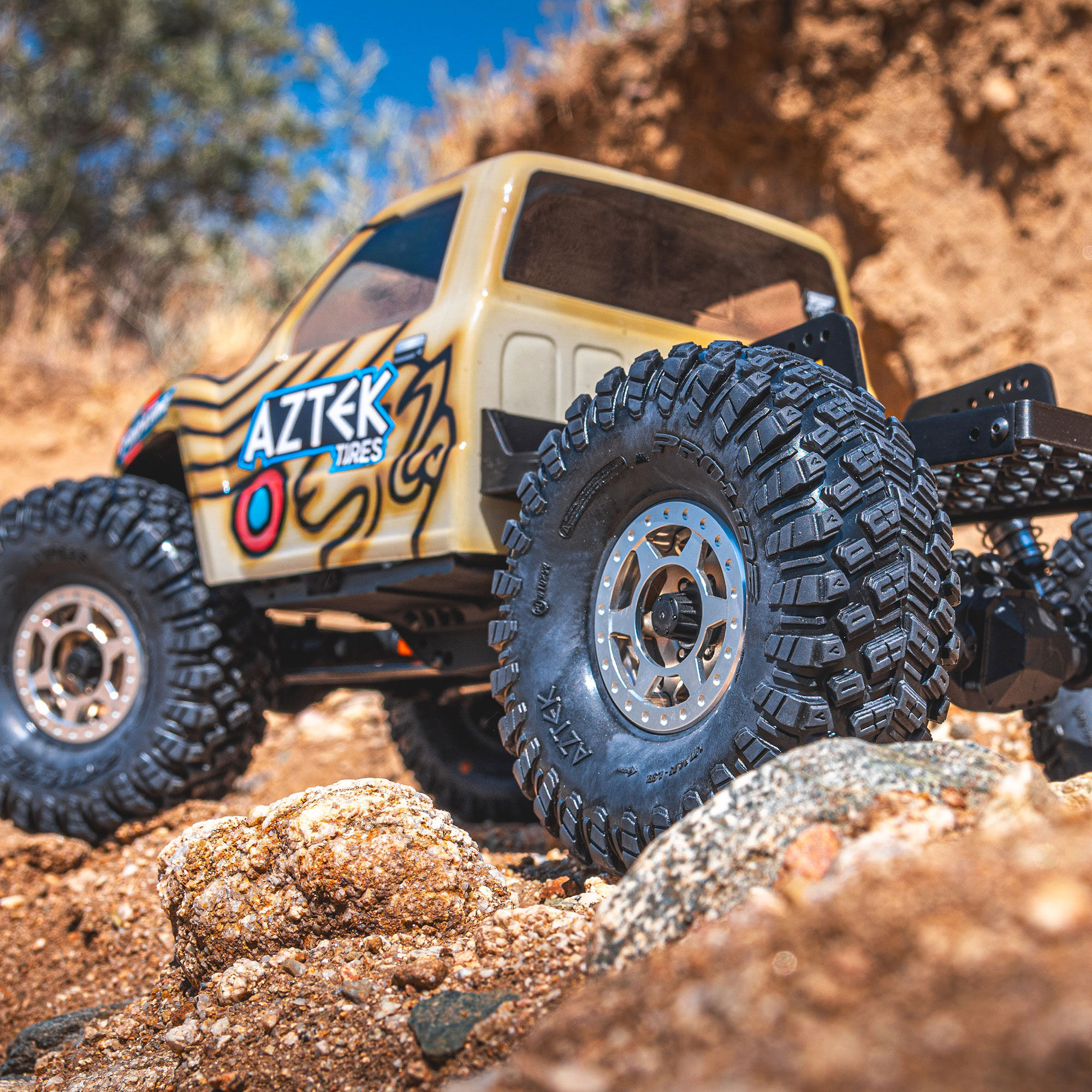 1/10 Aztek G8 Front/Rear 1.9" Rock Crawling Tires (2)-6