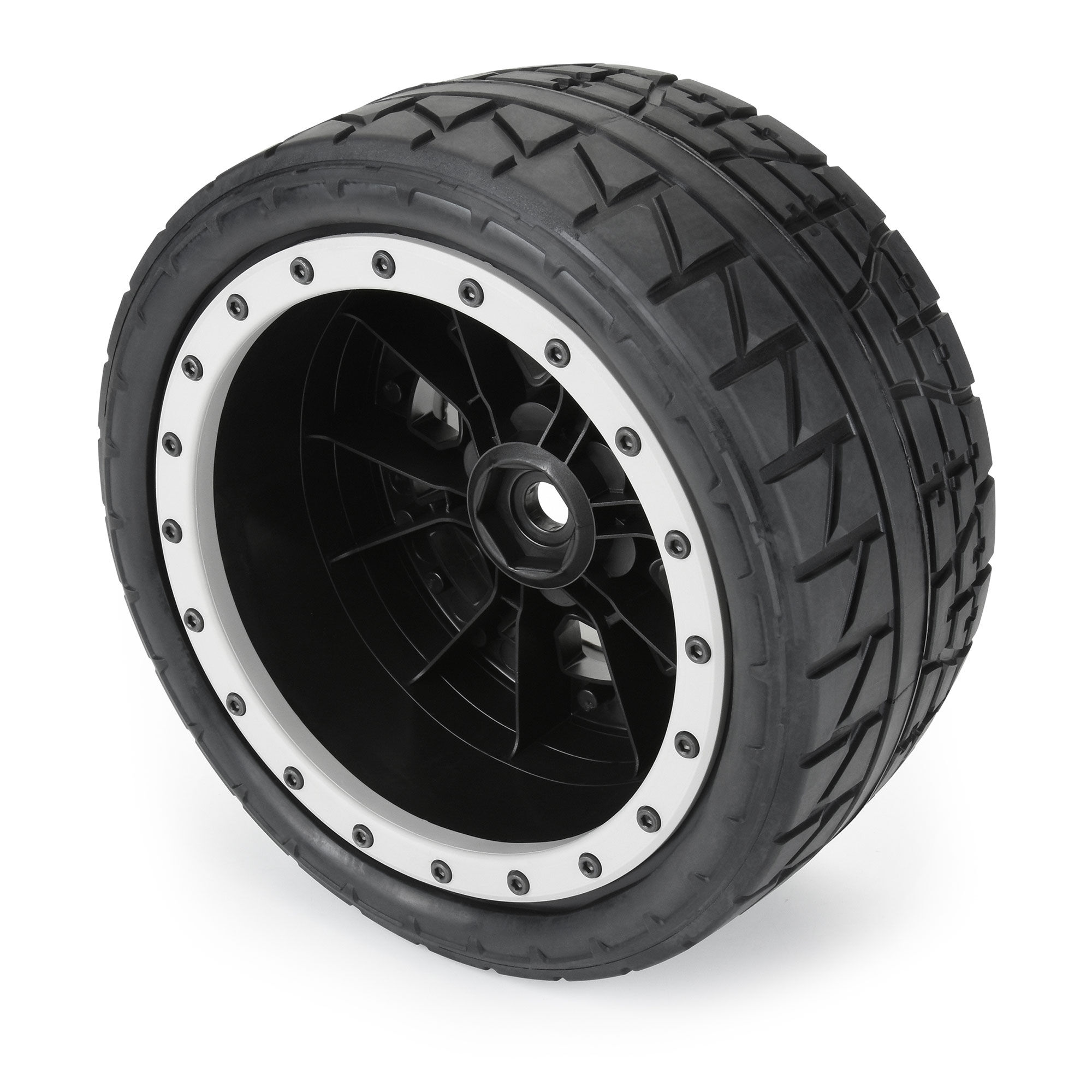 1/5 Menace HP BELTED Pro-Loc F/R X-MAXX MTD 24mm Blk/Gry Imp-4