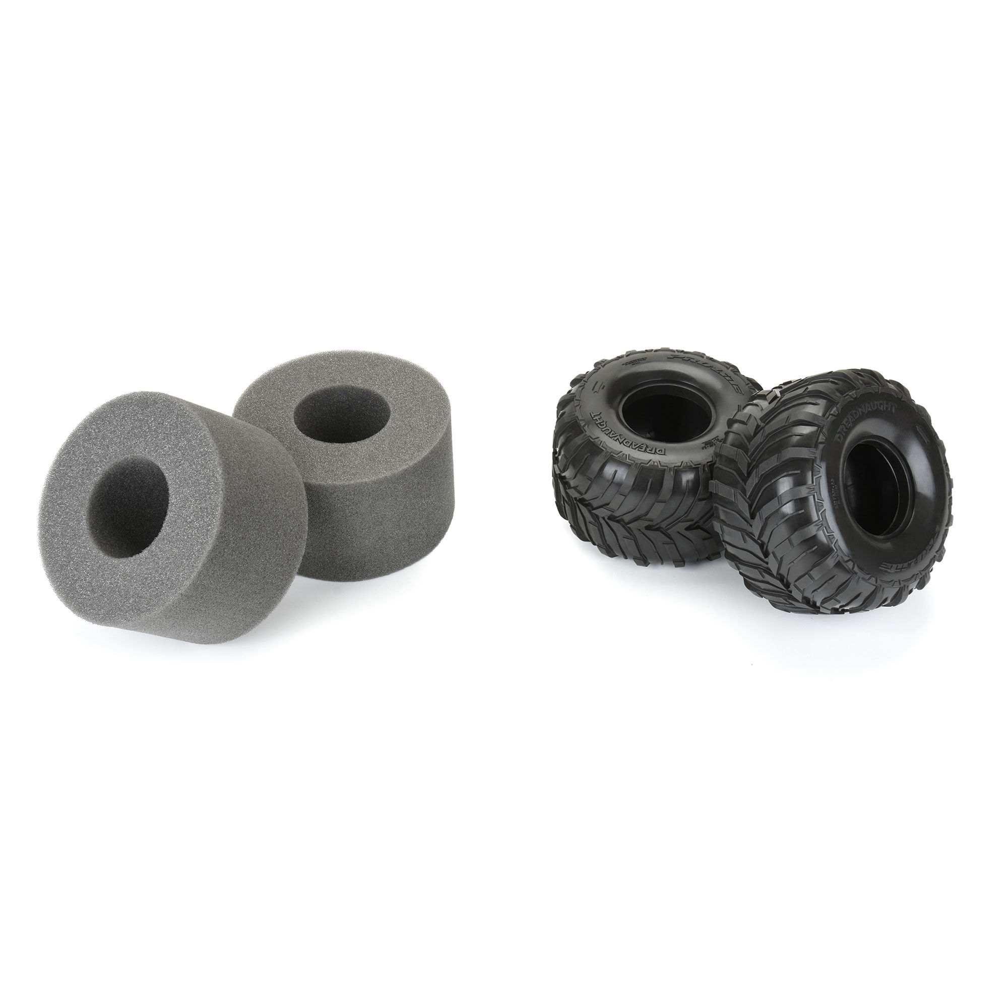 1/10 Dreadnaught F/R 2.6" MT Tires (2): LMT 2.0-3