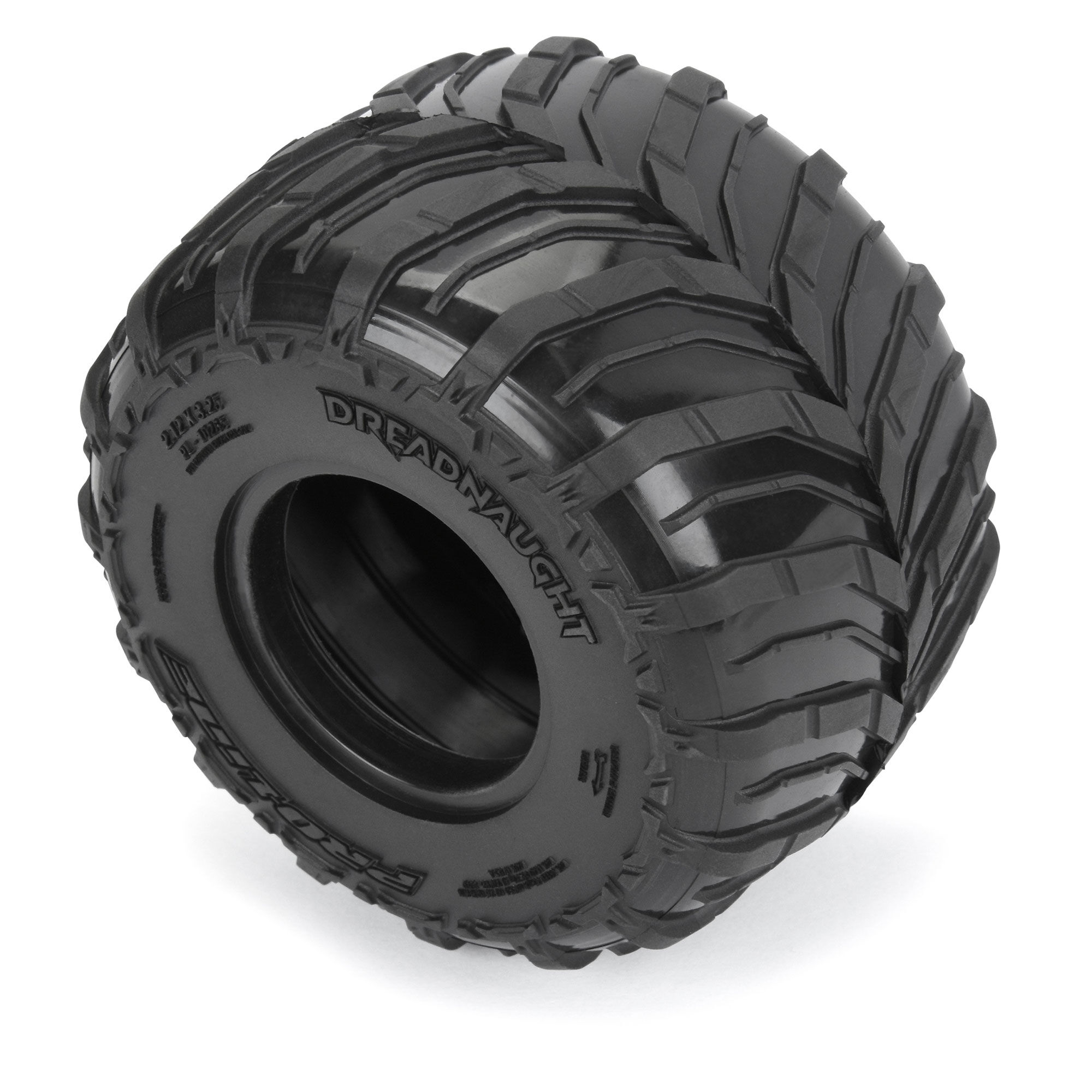 1/18 Dreadnaught 1.25"/1.75" F/R MT Tires (2): Mini LMT-2