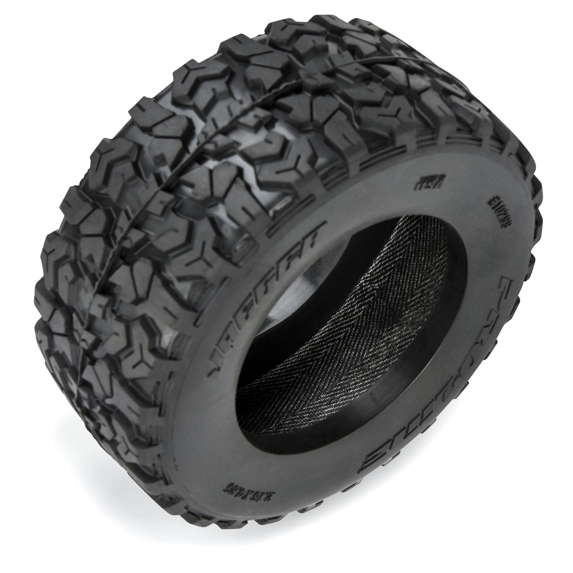 1/10 Jaeger HP BELTED F/R 2.8" MT Tires MTD 12mm/14mm Black-4