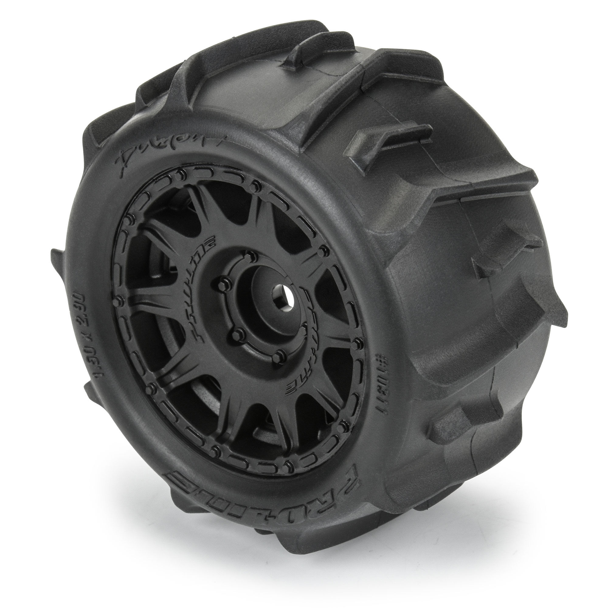1/18 Dumont F/R Tires MTD 12mm Black Raid (4): Granite GROM-5