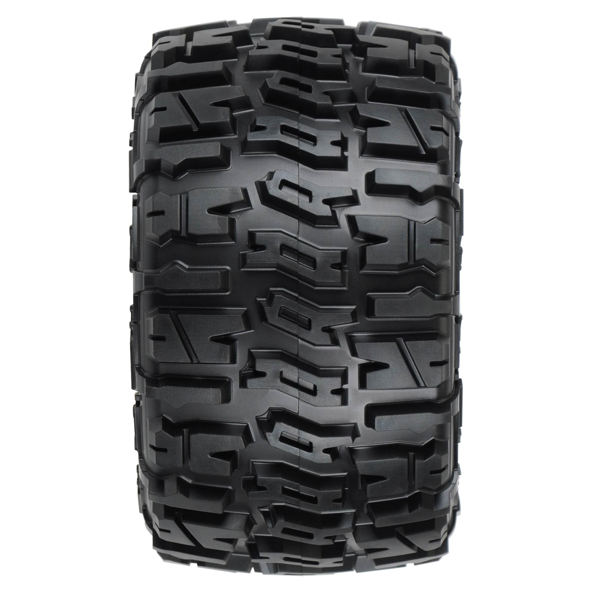 1/10 Trencher Front/Rear 2.8" MT Tires Mounted 12mm Blk Raid-2