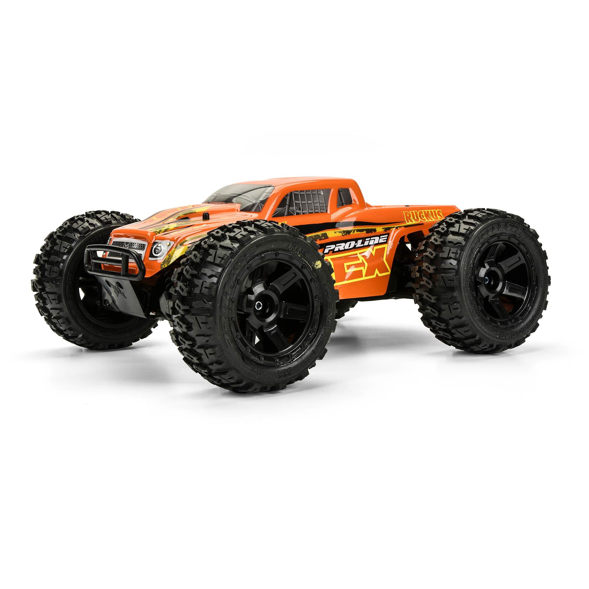 1/16 Trencher M2 Fr/Rr 2.2" Tires Mounted 12mm Blk Desperado-5