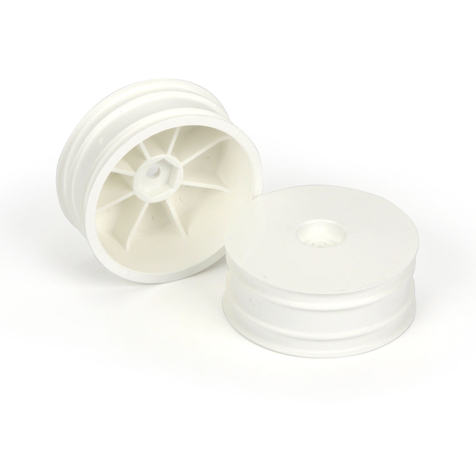1/10 Velocity 2WD Front 2.2" 12mm Buggy Wheels (2) White-2
