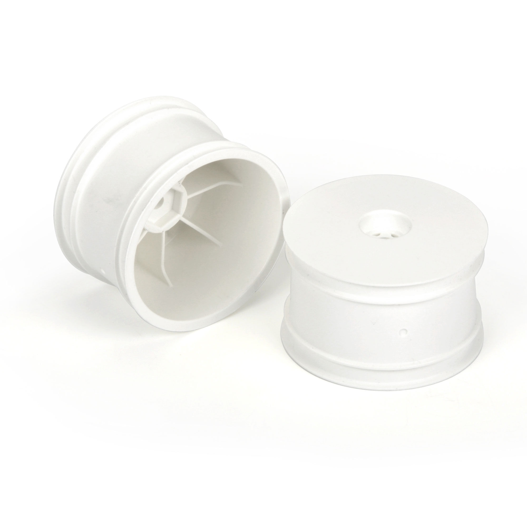 1/10 Velocity Rear 2.2" 12mm Buggy Wheels (2) White-2