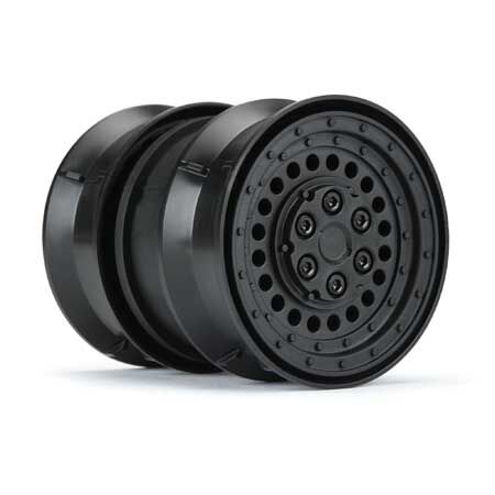 1/10 Carbine Front/Rear 1.9" 12mm Rock Crawler Wheels (2) Bl-3