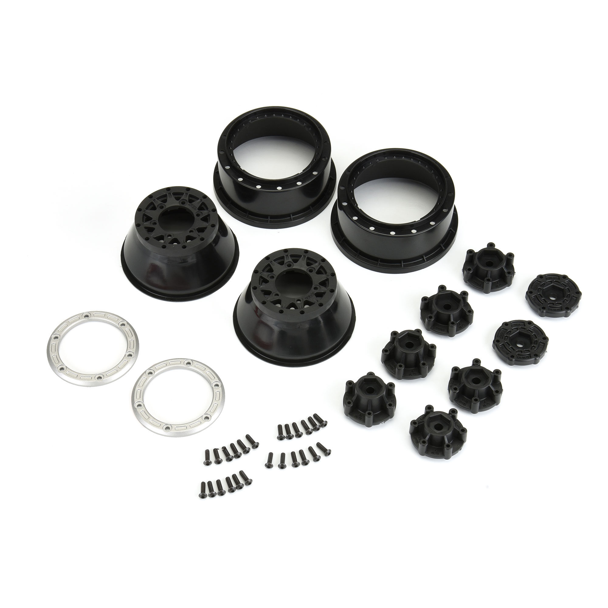 1/10 Raid Bead-Loc Fr/Rr 2.2"/3.0" 12 & 14mm SC Wheels (2) S-4