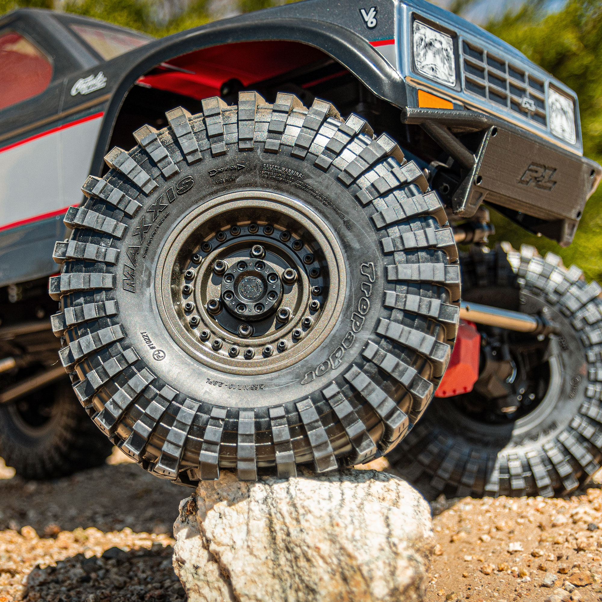 1/6 Black Rhino Armory Alum 2.9" Dual Offset SCX6 Wheels (2)-8
