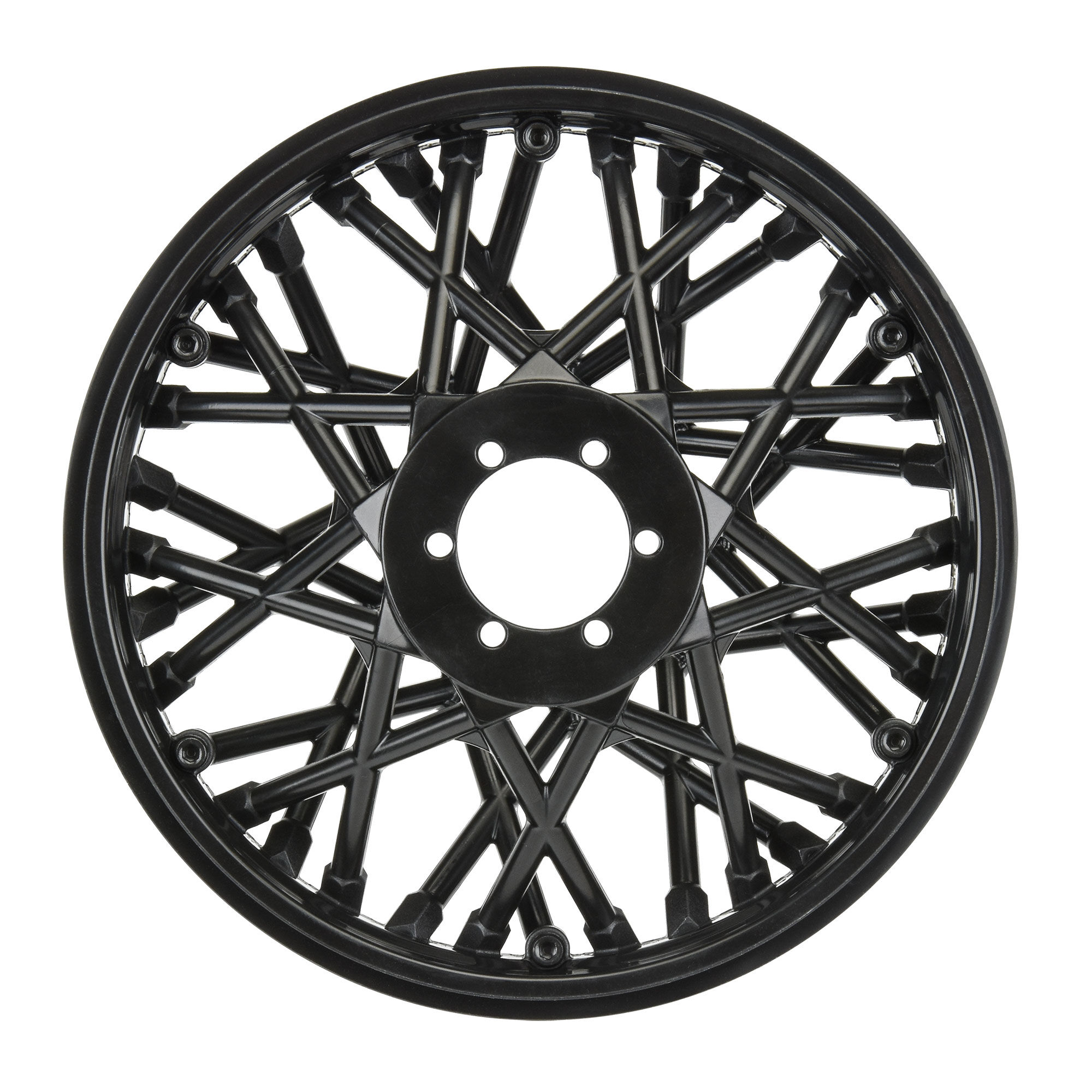 1/4 Bullyspoke V2 Bead Rear Wheel Black: Promoto-MX