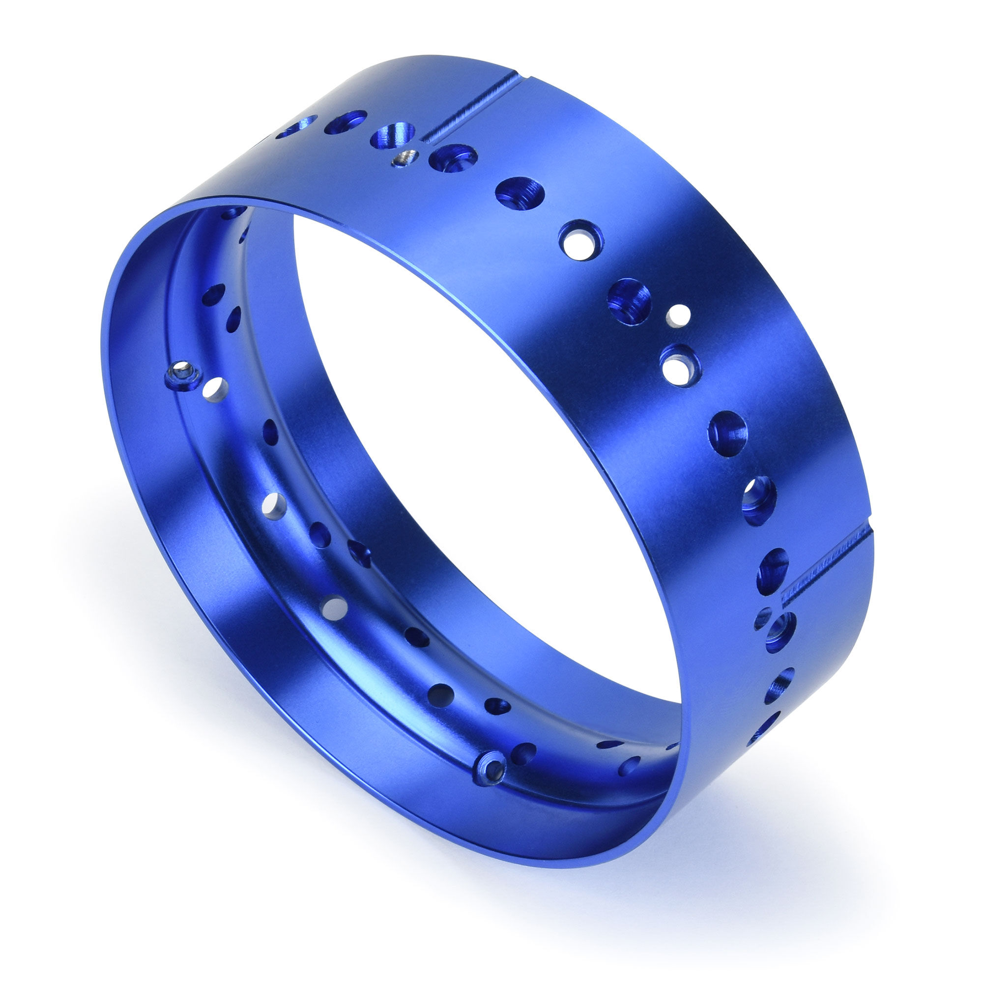 1/4 Pro-Spec Aluminum Rear Rim Blue: Promoto-SM