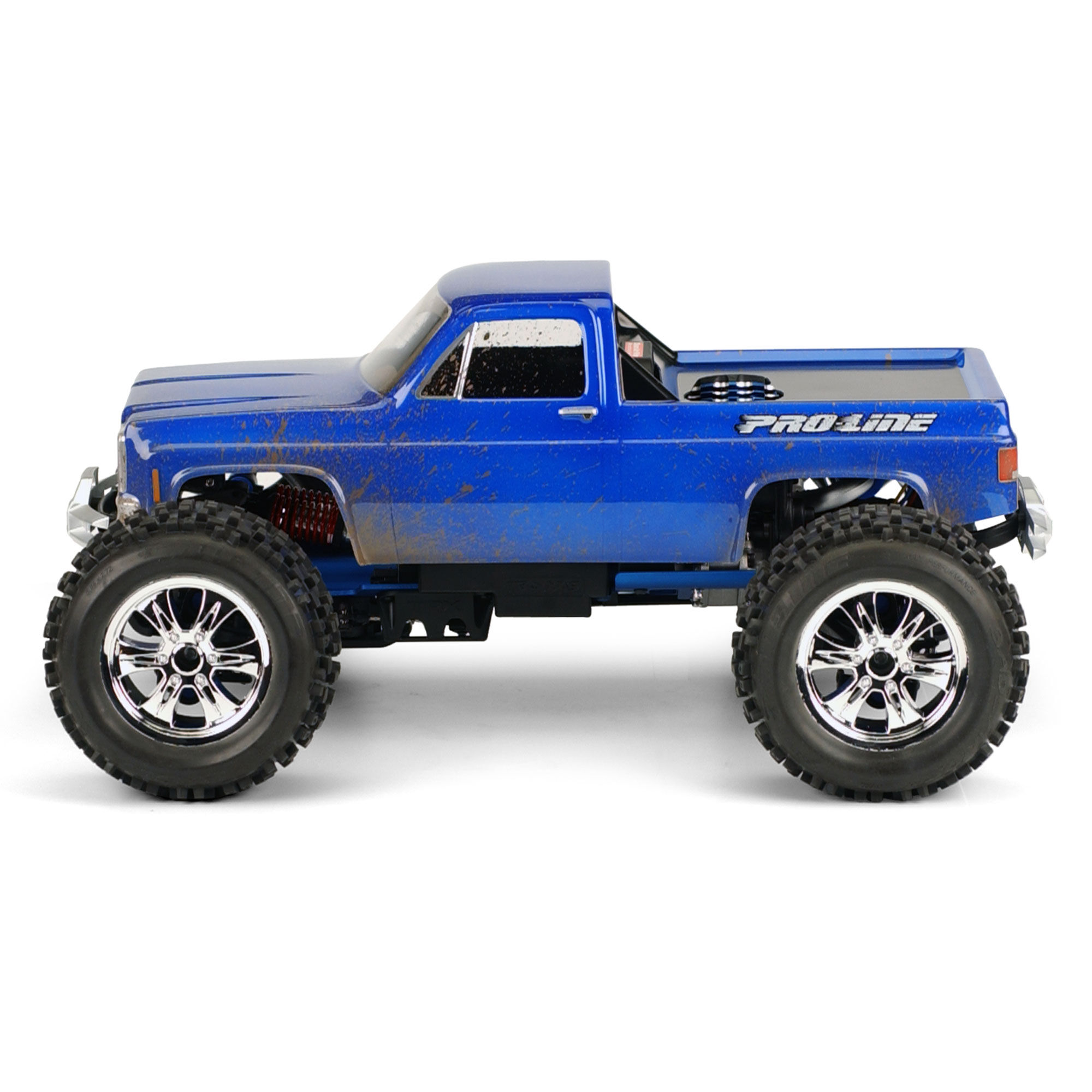 1/8 1980 Chevy Pick-up Clear Body: Monster Truck-4