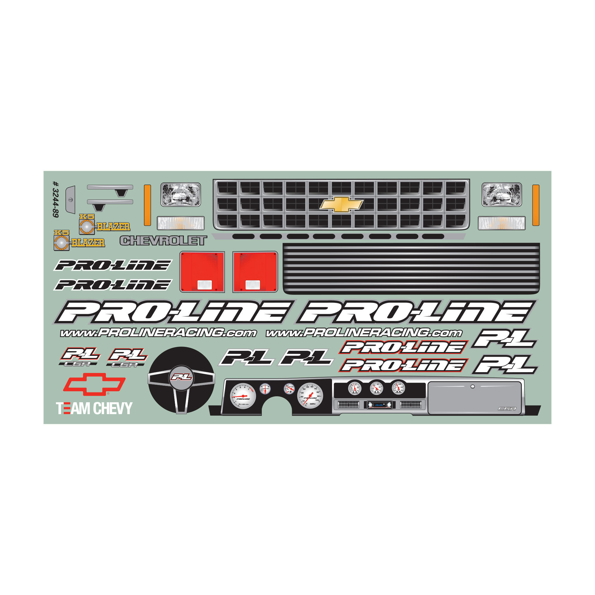 1/8 1980 Chevy Pick-up Clear Body: Monster Truck-5