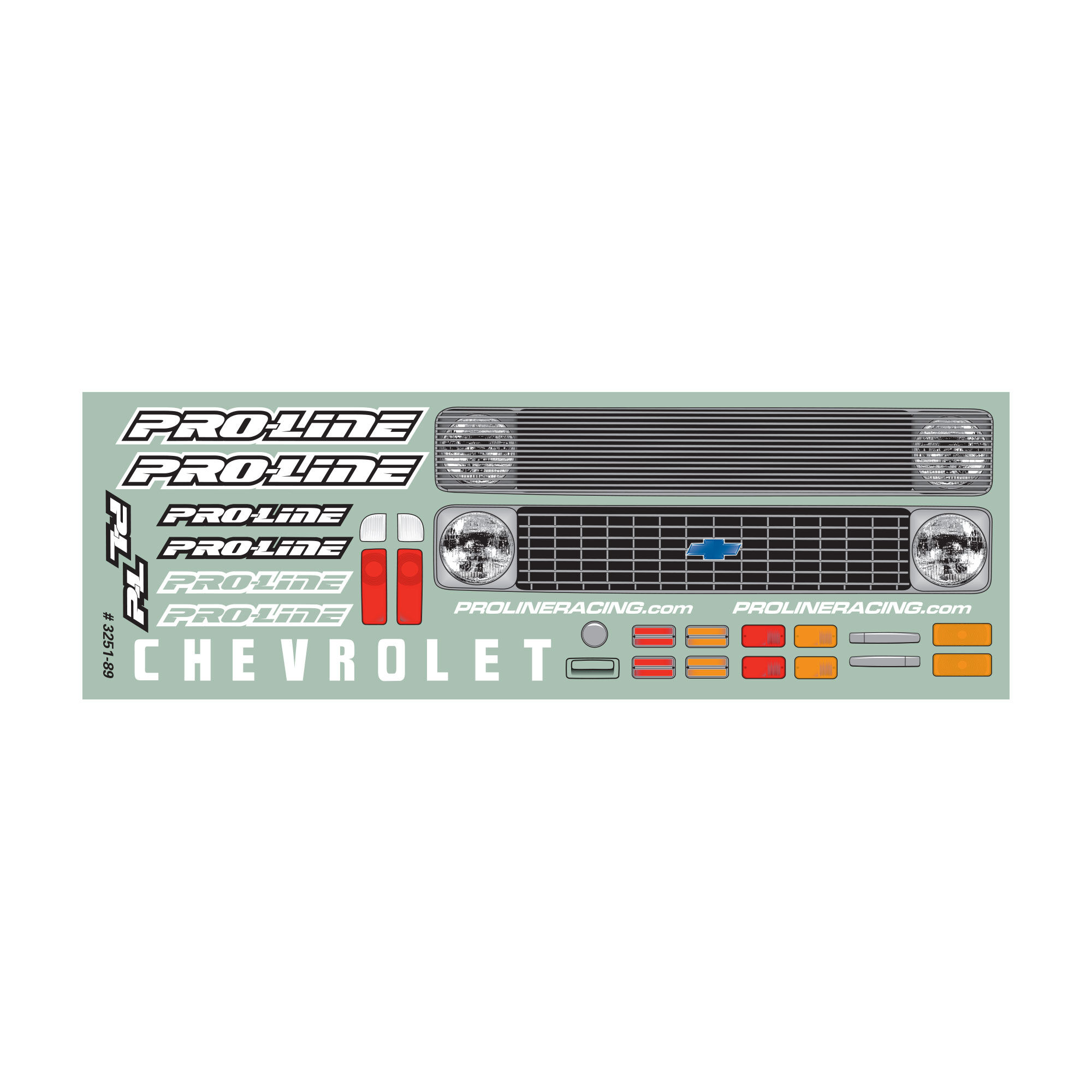 1/10 1972 Chevy C-10 Clear Body: Stampede & Granite-4